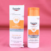 Eucerin Protector solar facial mate toque seco Oil Control 50 ml CAJA MALTRATADA