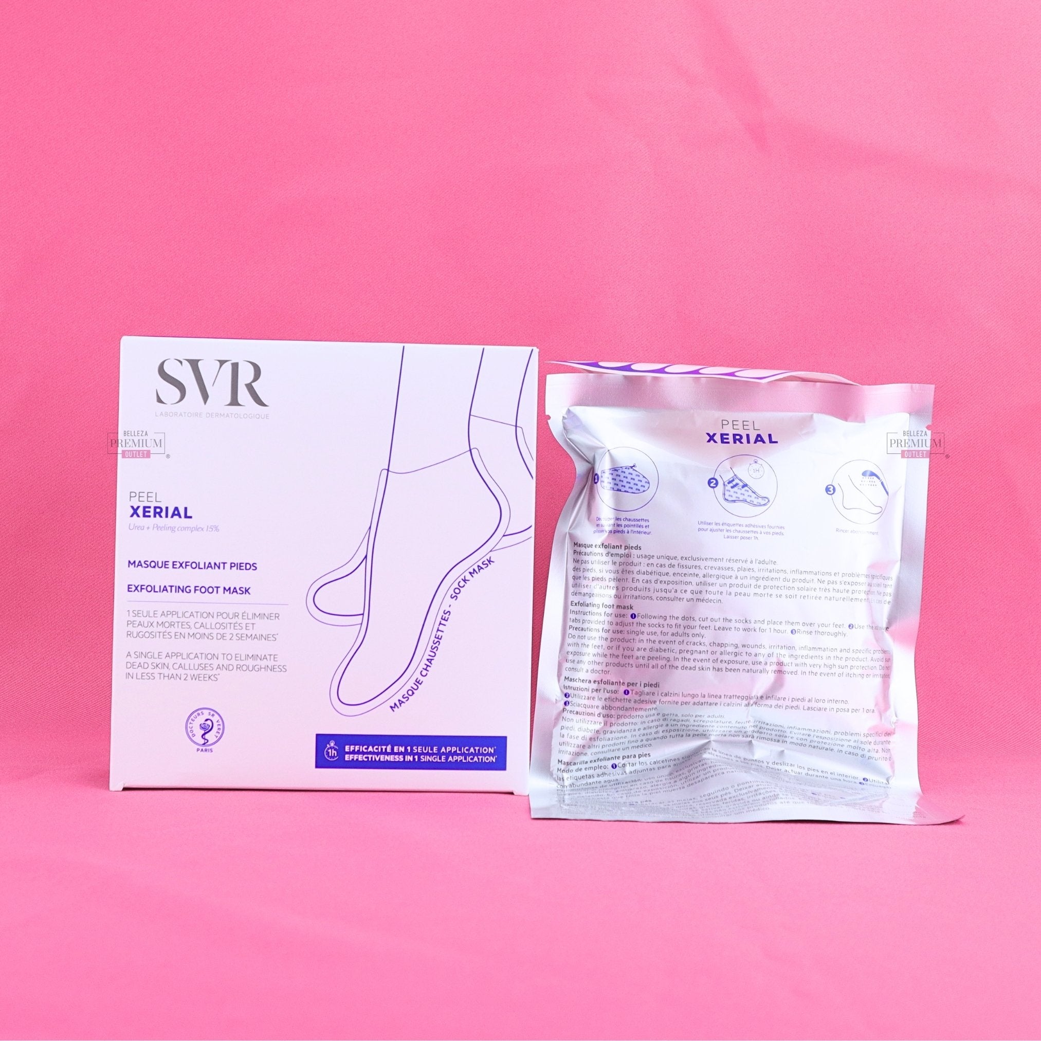 SVR Xerial Peel 1 Pair: El Tratamiento Transformador para una Exfoliación y Renovación Profunda