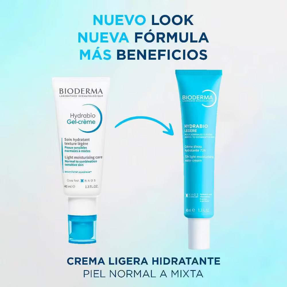 BIODERMA Hydrabio Légère-Gel Crema Hidratante 40ML