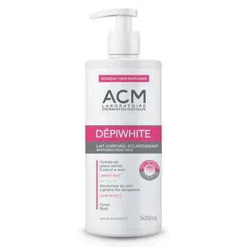 ACM Depiwhite Whitening Body Milk 500ml – Hidratación Profunda y Piel Visiblemente más Uniforme