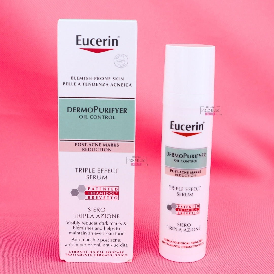 EUCERIN DERMOPURIFYER 40ML TRIPLE EFFECT SERUM: Sorprendente Solución para una Piel Limpia y Saludable