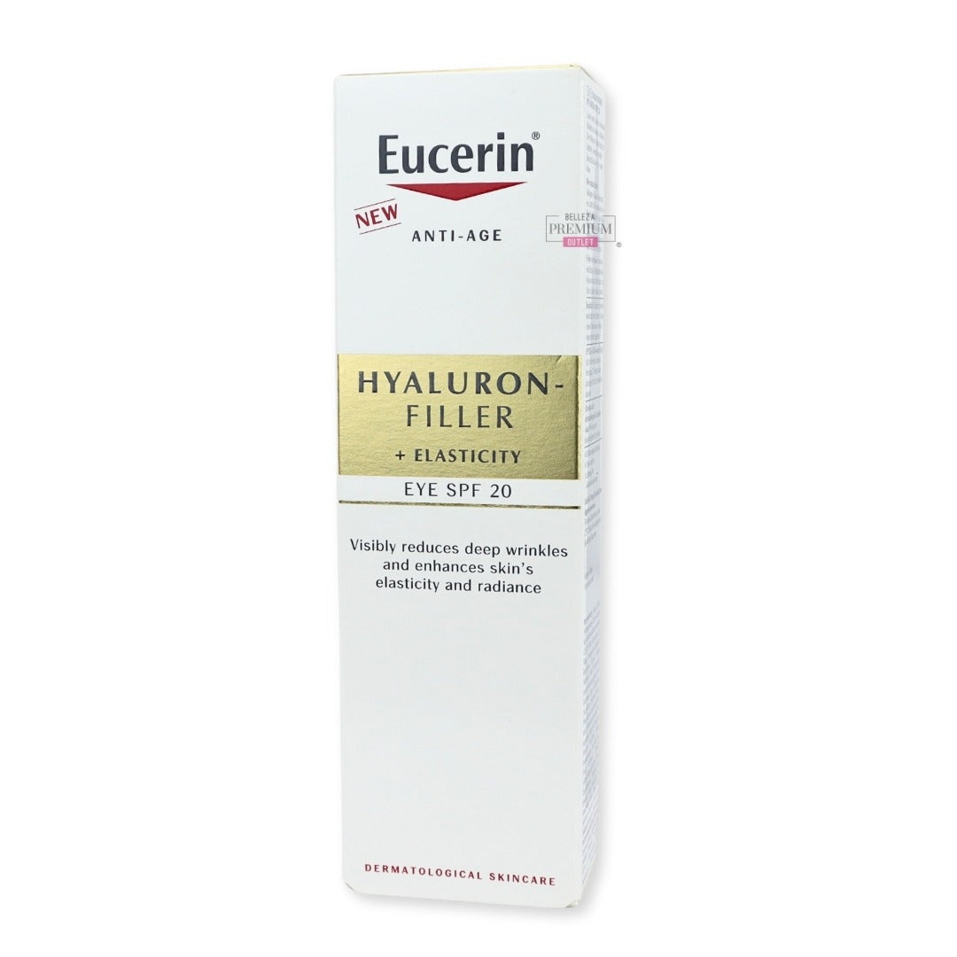 EUCERIN FILLER + ELASTICITY EYE CREAM SPF20 15ML: Brillante Juventud en Tu Mirada