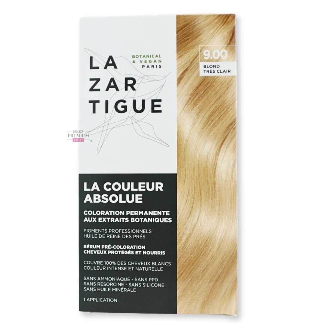 Lazartigue Hair Colorants Absolute Colour Permanent Haircolour 153ml 9.00 - Very Light Blond: El Grandioso Tinte para un Rubio Radiante y Duradero