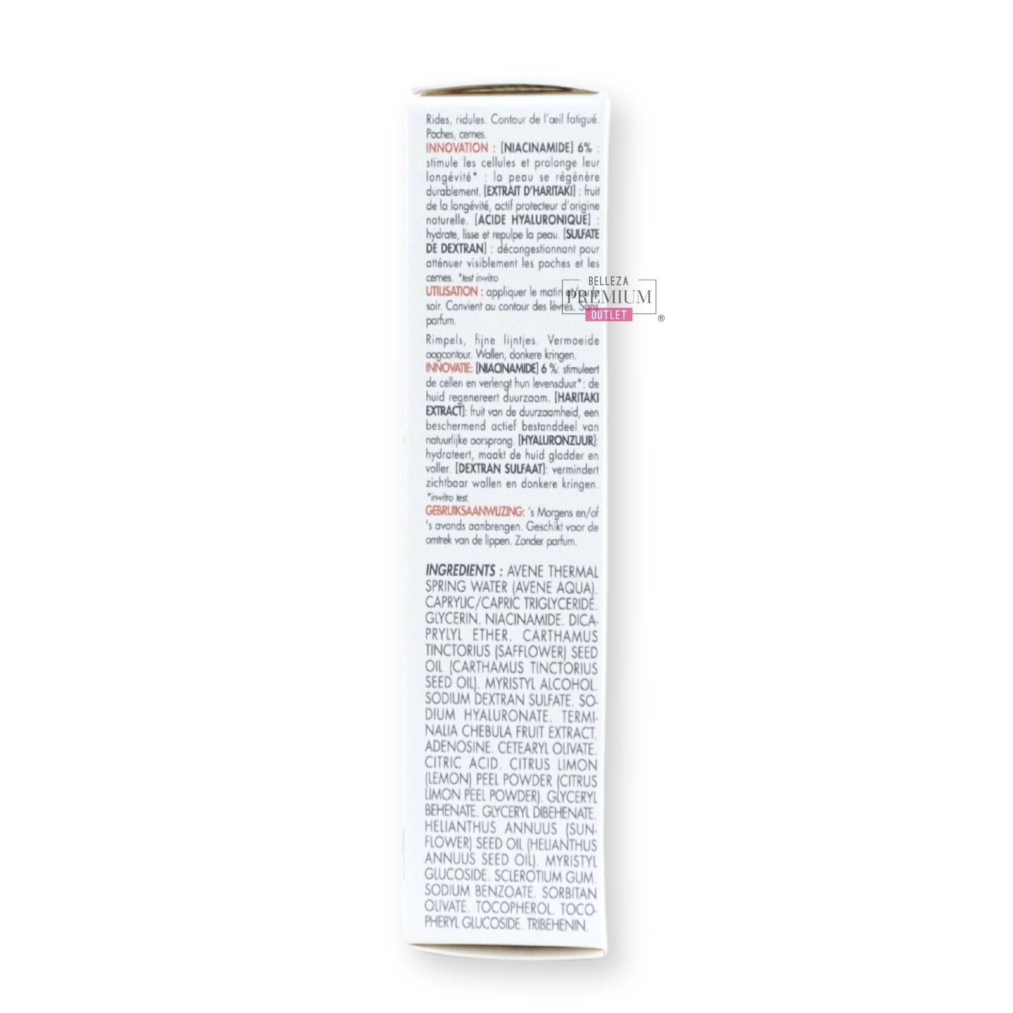 Avene Hyaluron Activ B3 Soin Regard Triple Correction 15ml: Cuidado extraordinario contra arrugas, bolsas y ojeras.