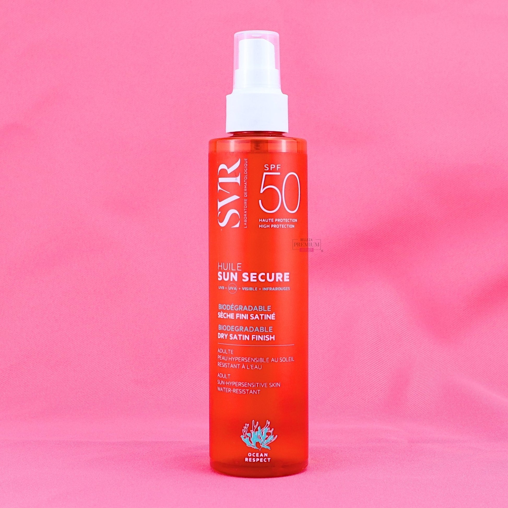 SVR Sun Secure Huile Seche SPF50 200ml: La Protección Solar Elegante y Eficaz para tu Piel