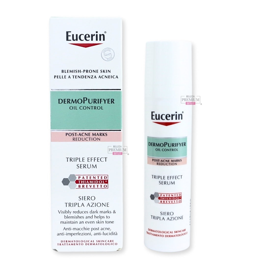 EUCERIN DERMOPURIFYER 40ML TRIPLE EFFECT SERUM: Sorprendente Solución para una Piel Limpia y Saludable