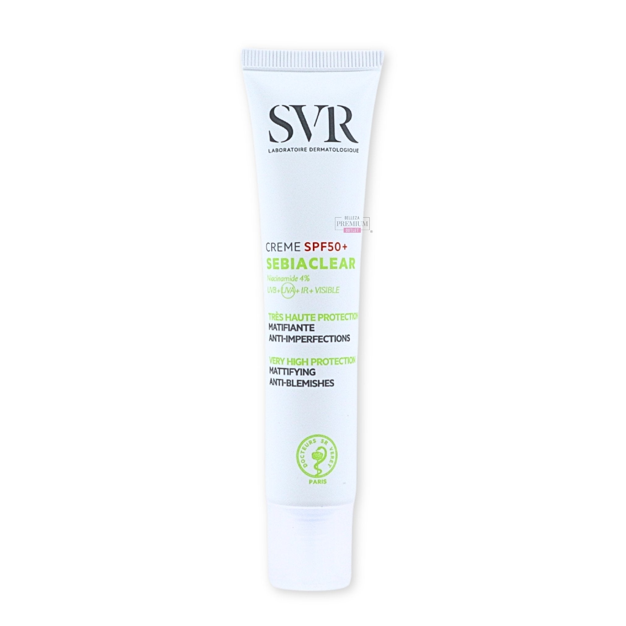 Sebiaclear Crème SPF50+ 40ml: Irremplazable Protector y Control de Imperfecciones