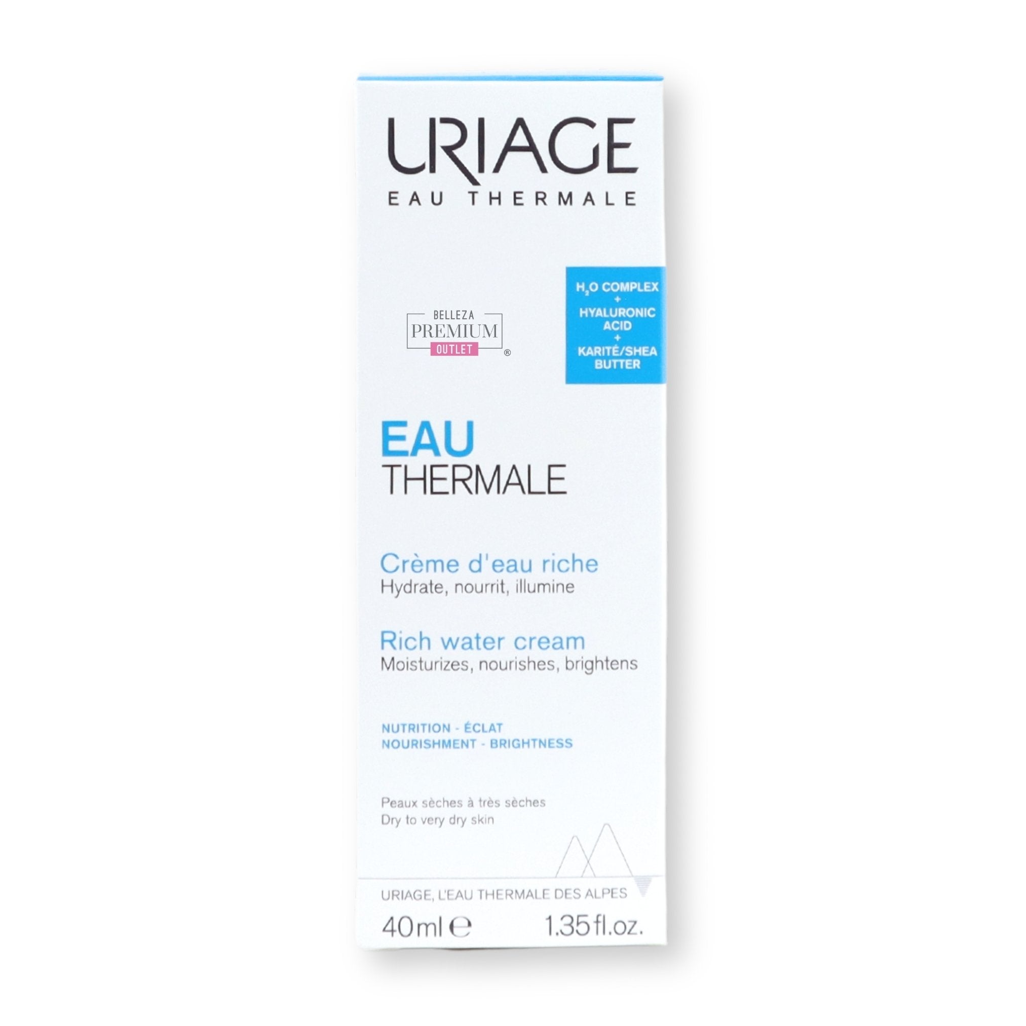 Uriage Eau Thermale Rich Water Cream 40ml