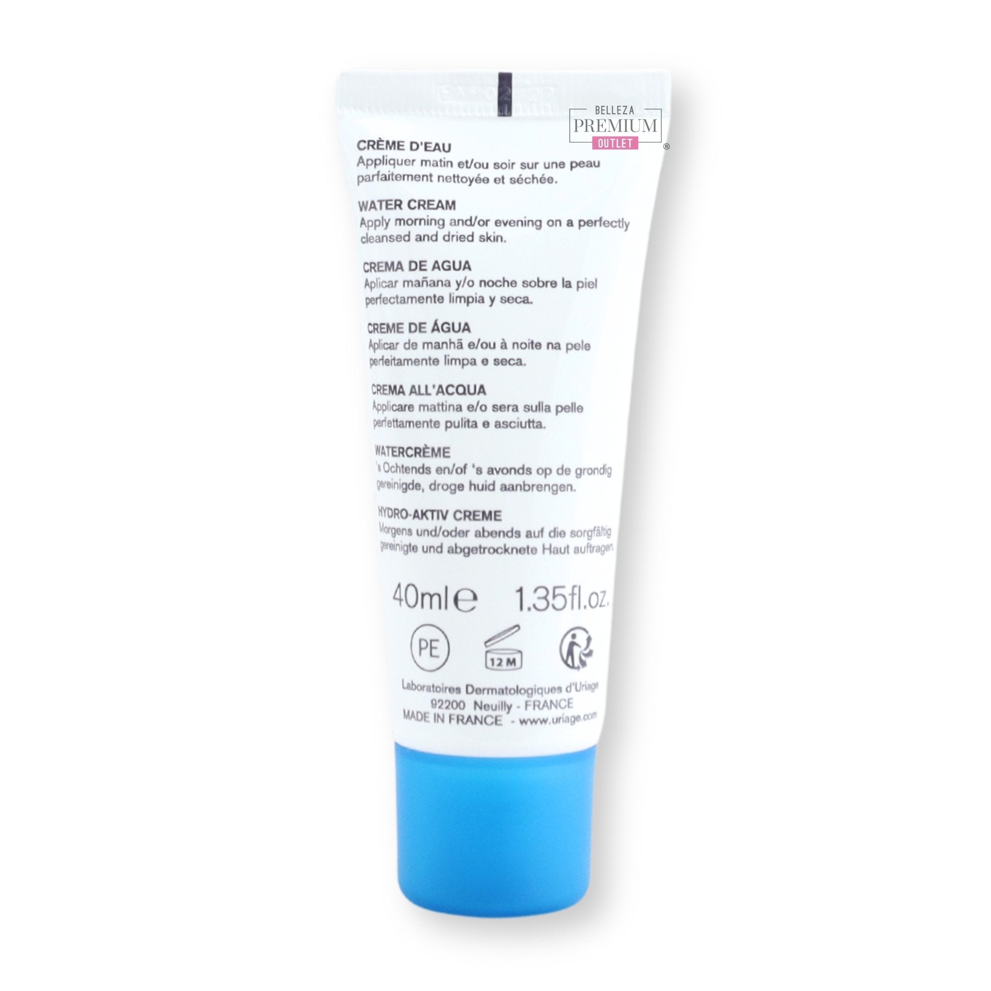 Uriage Eau Thermale Light Water 40ml: El Hidratante Indispensable para una Piel Radiante