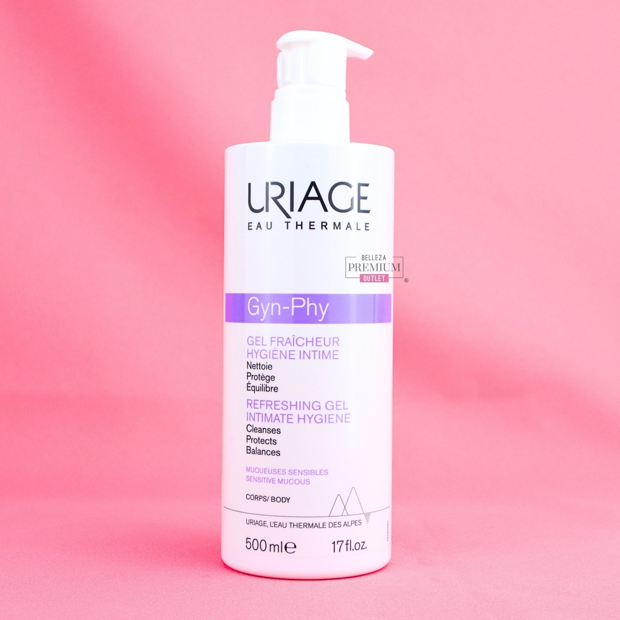 Uriage GYN PHY Refreshing Gel Intimate Hygiene 500ml: Frescura íntima esencial para una limpieza delicada