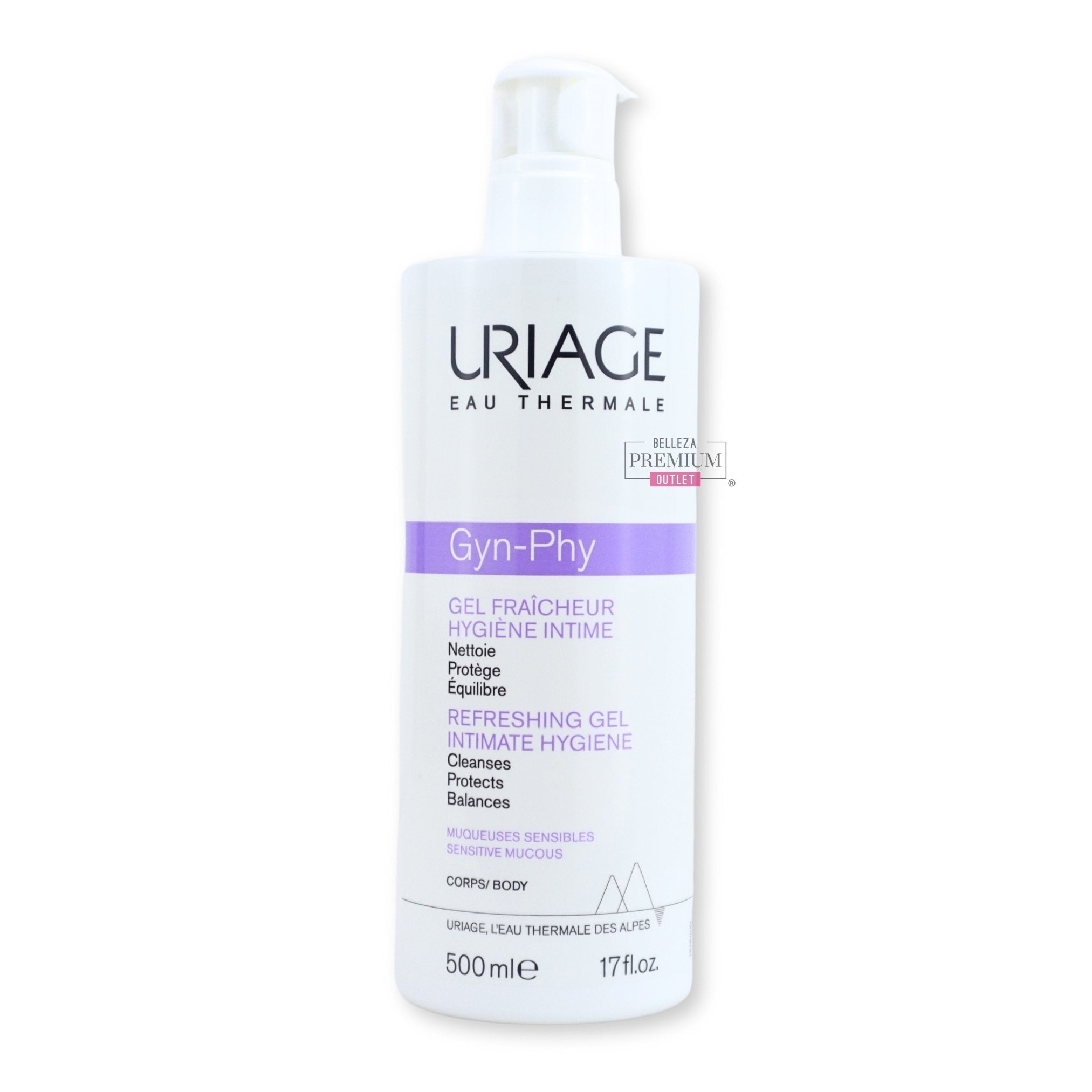 Uriage GYN PHY Refreshing Gel Intimate Hygiene 500ml: Frescura íntima esencial para una limpieza delicada