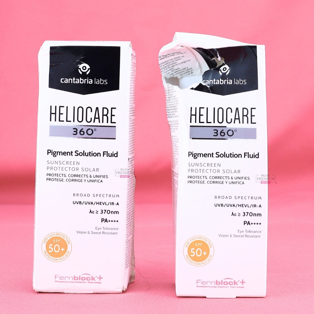Heliocare 360 Pigment Solution Fluid SPF50+ 50ml CAJA DAÑADA