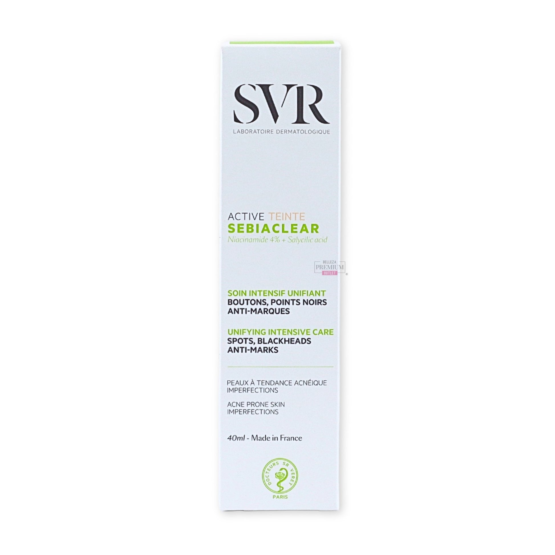 SVR Sebiaclear Active Teinte 40 ml: El Revolucionario Maquillaje con Tratamiento