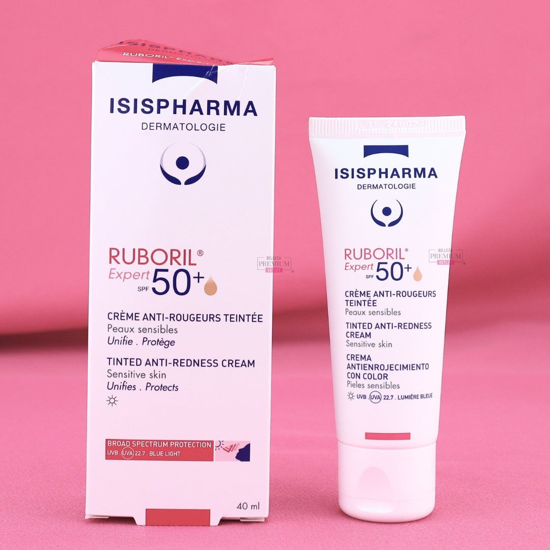 Isispharma Ruboril Expert Spf 50+ Tinted AntiRedness Cream 40Ml CAJA DAÑADA