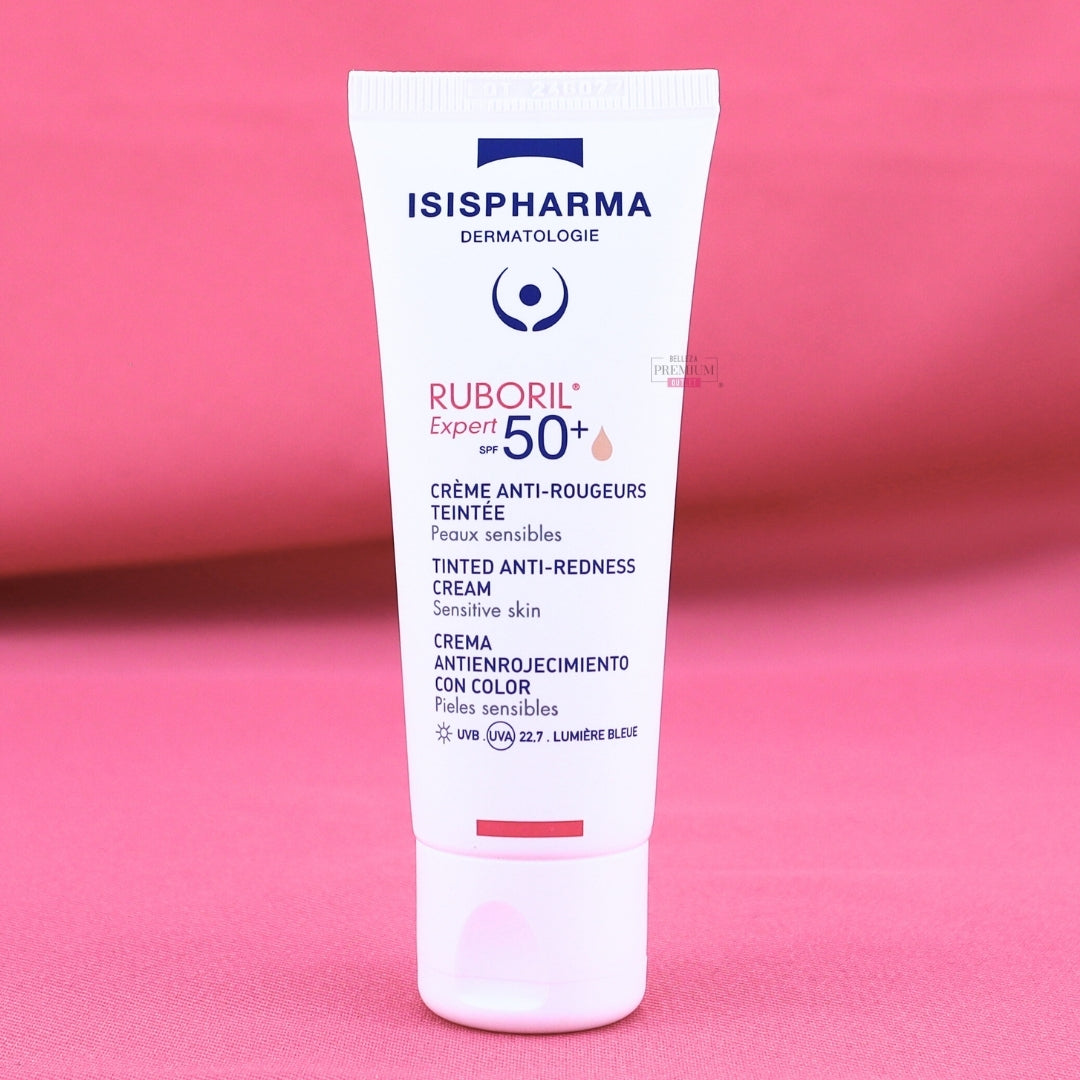 Isispharma Ruboril Expert Spf 50+ Tinted AntiRedness Cream 40Ml CAJA DAÑADA