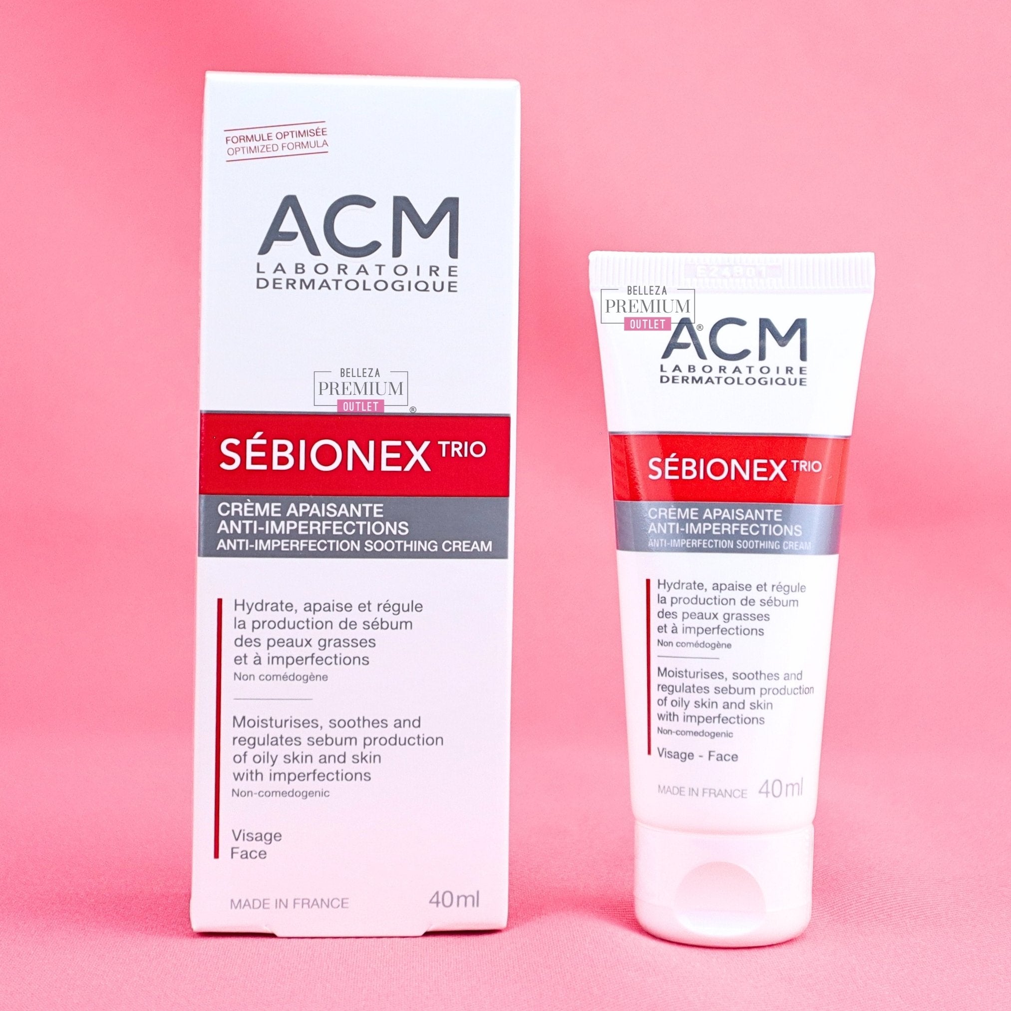 ACM Sébionex Trio Anti-Imperfection Soothing Cream 40ml: el innovador tratamiento anti-imperfecciones en crema