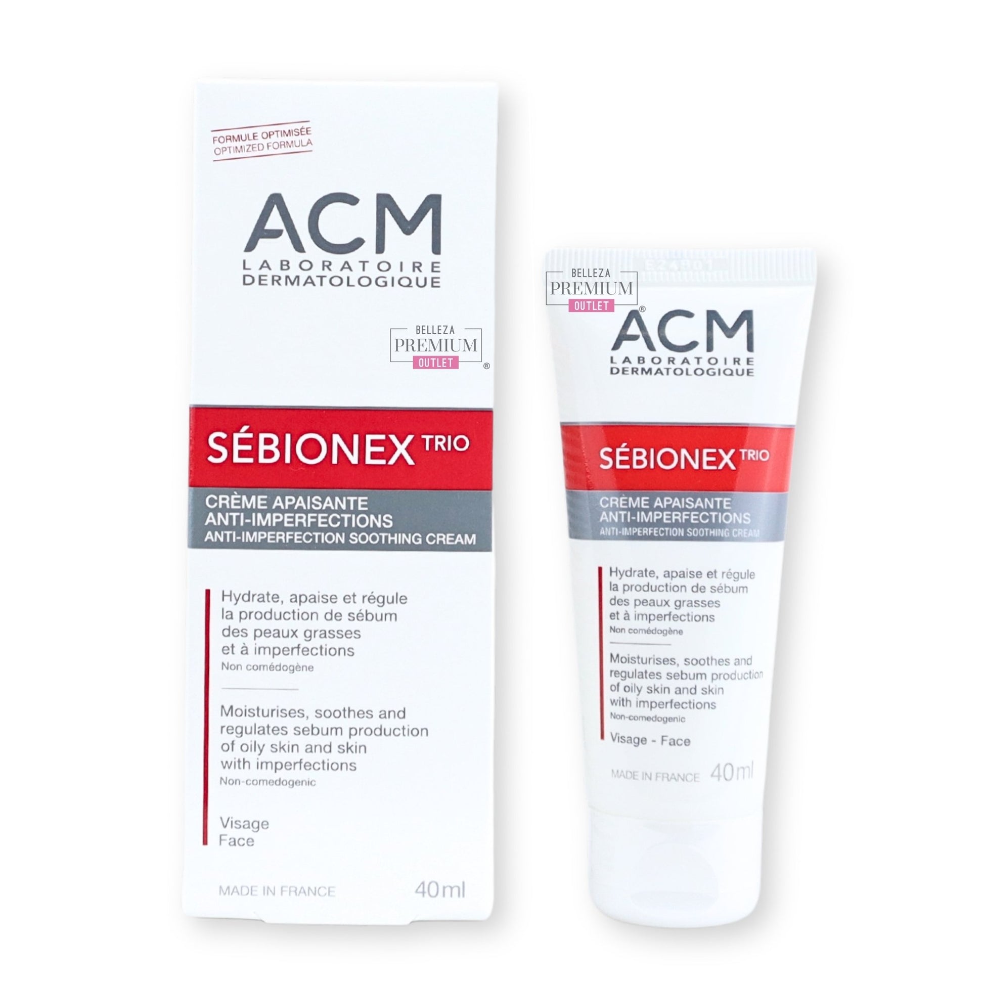 ACM Sébionex Trio Anti-Imperfection Soothing Cream 40ml: el innovador tratamiento anti-imperfecciones en crema