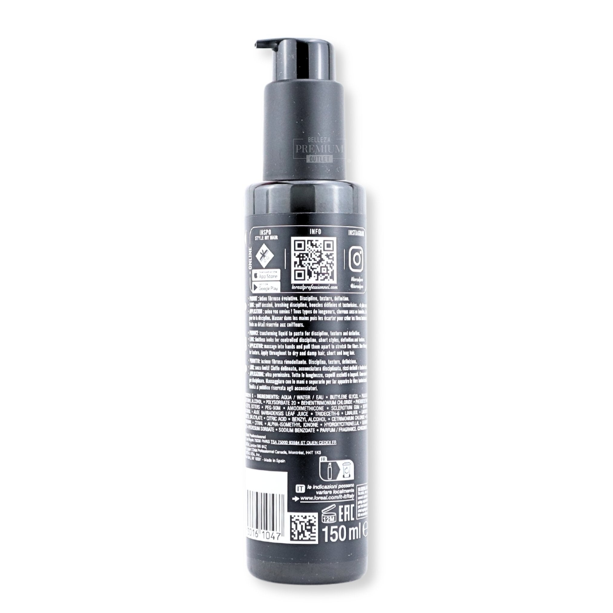 L’Oréal Professionnel Tecni.Art Transformer Texture 150ml – Texturizador Profesional para Cabello con Movimiento y Volumen