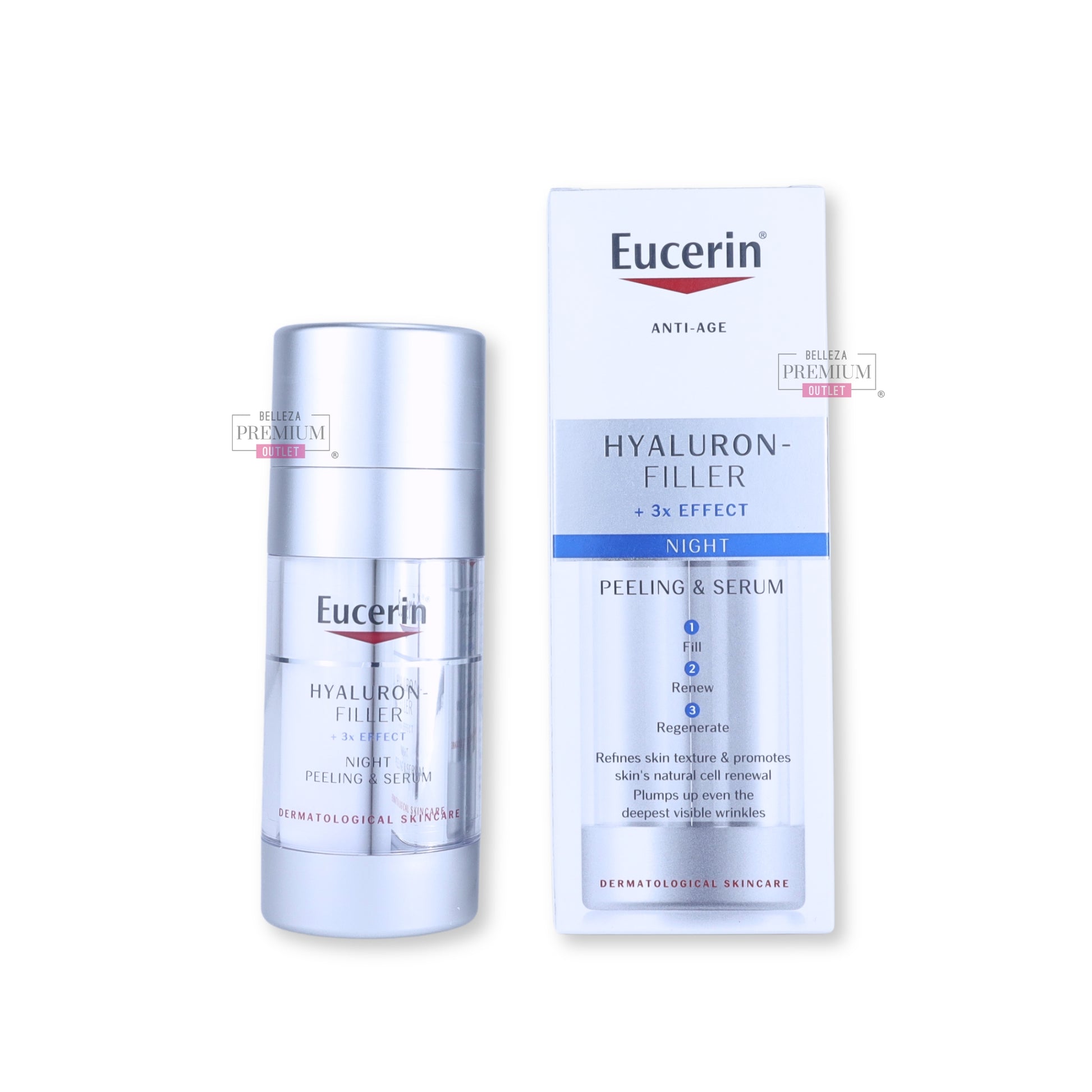 EUCERIN Hyaluron-Filler Night Peeling & Serum 30ml: El Espectacular Tratamiento Nocturno para una Piel Renovada