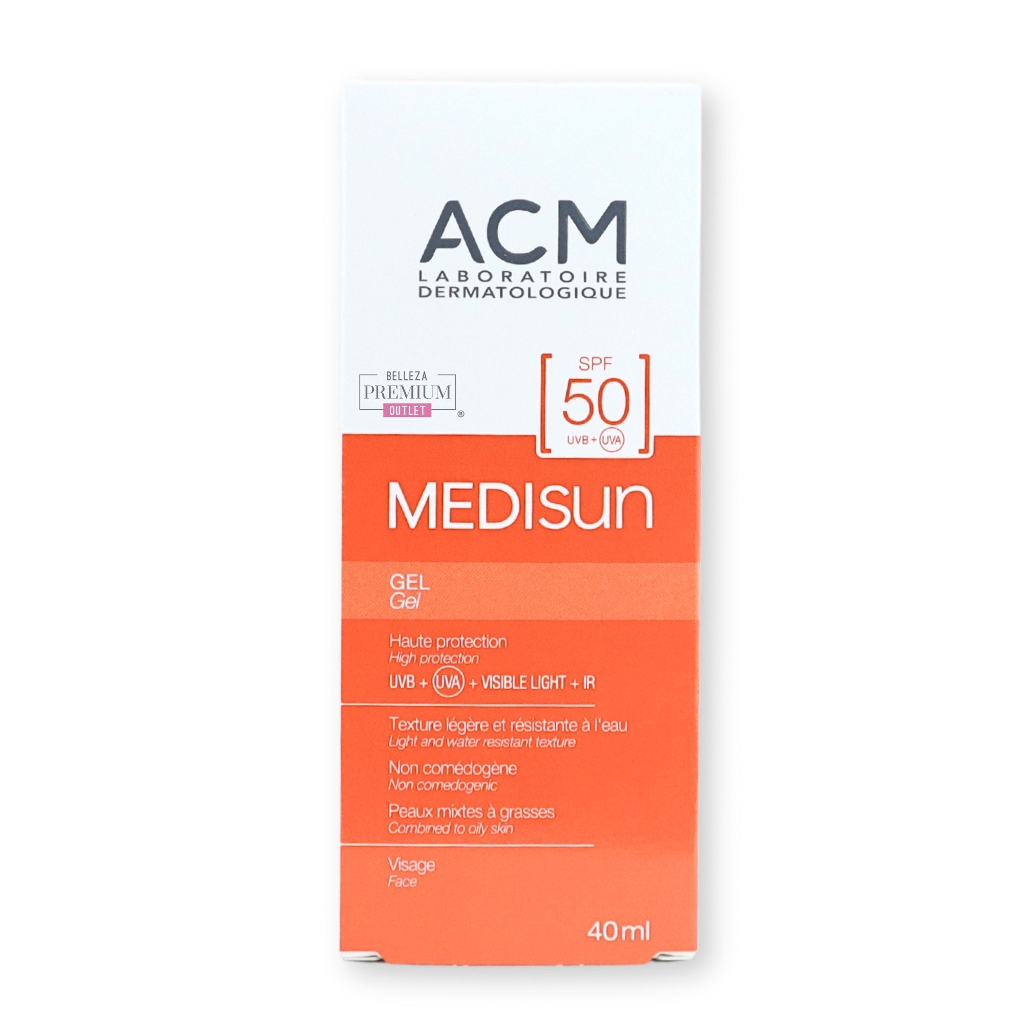 ACM Medisun Gel SPF50 40ml: Increíble protector solar para pieles sensibles para disfrutar del agua sin preocupaciones