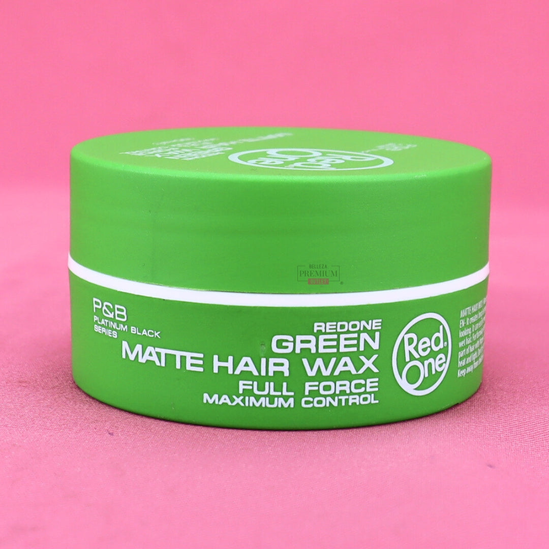 Red One Full Force Matte Hair Wax Green 150ml ROTO