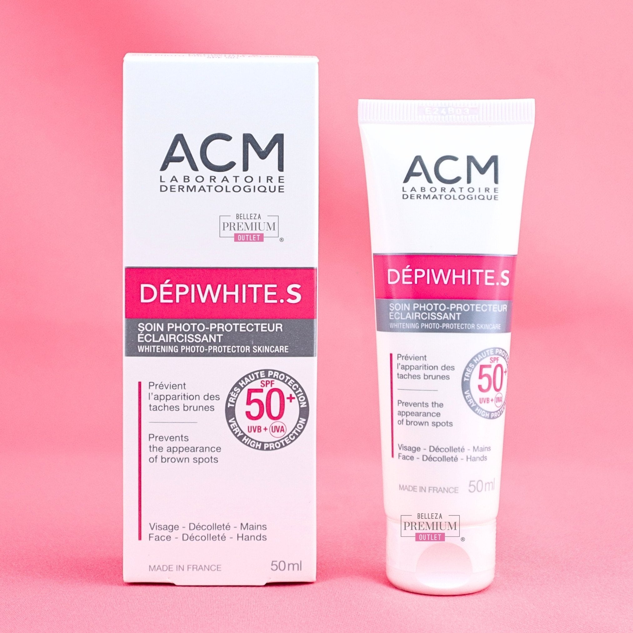 ACM Dépiwhite.S Whitening Photo-Protector Skincare SPF50+ 50ml: El poderoso unificador de tono que protege tu piel del daño solar