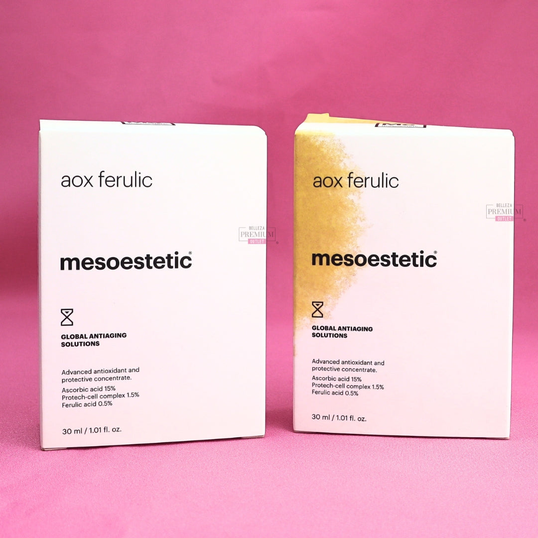 Mesoestetic Aox Ferulic 30ml PRODUCTO DERRAMADO