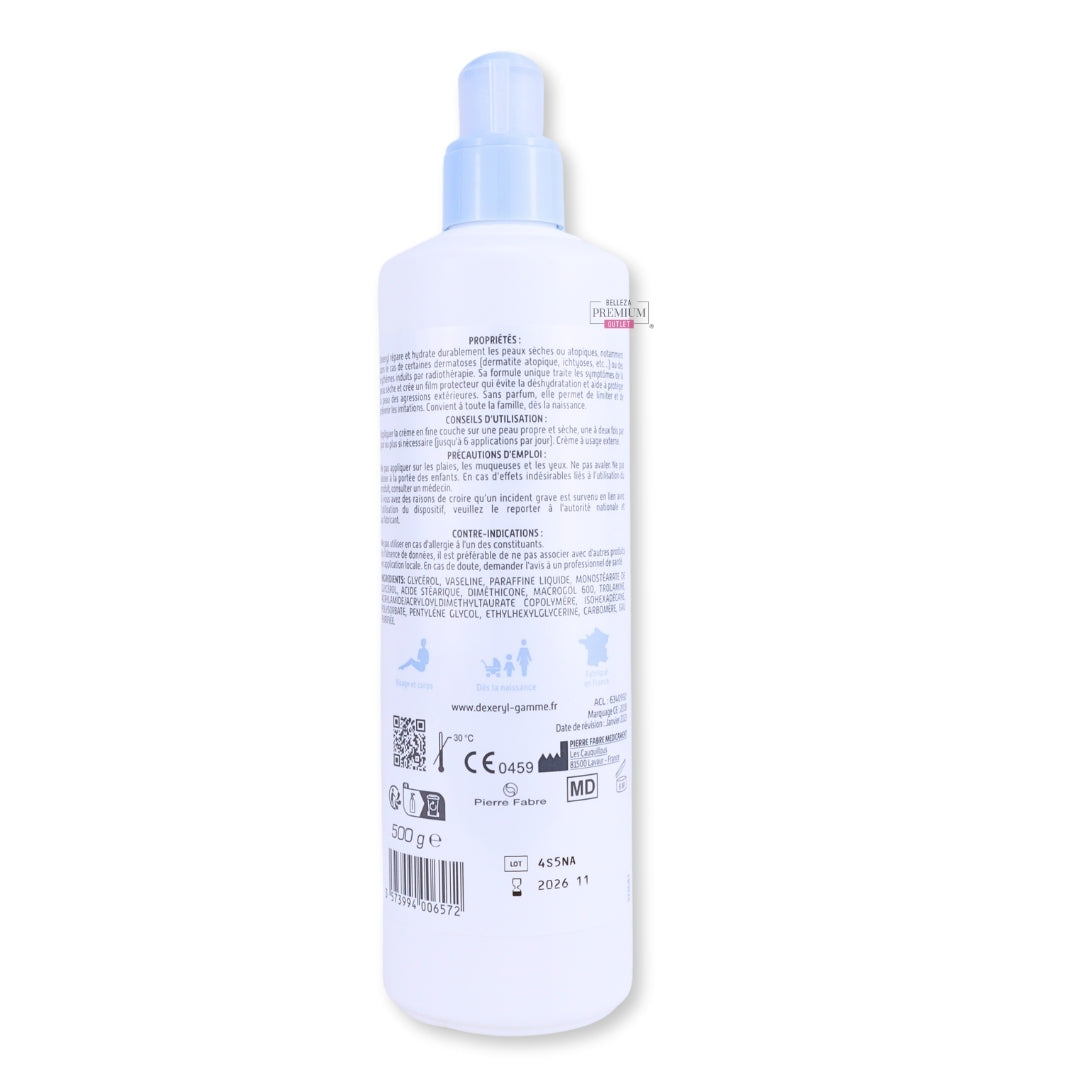 Dexeryl Crème Flacon Pompe - 500g: El nuevo aliado para la piel seca y sensible