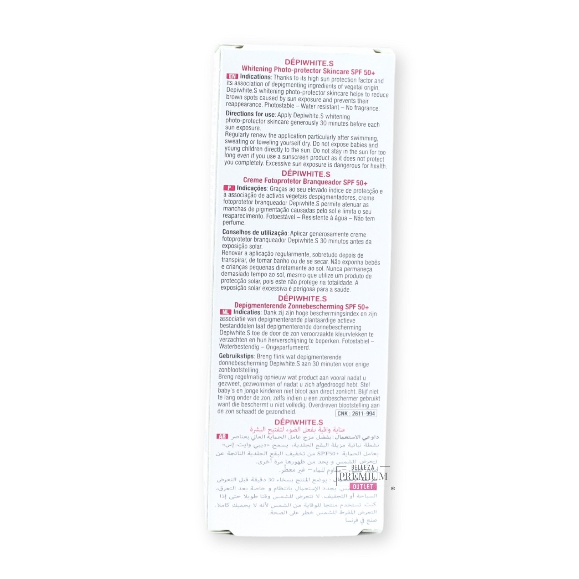 ACM Dépiwhite.S Whitening Photo-Protector Skincare SPF50+ 50ml: El poderoso unificador de tono que protege tu piel del daño solar