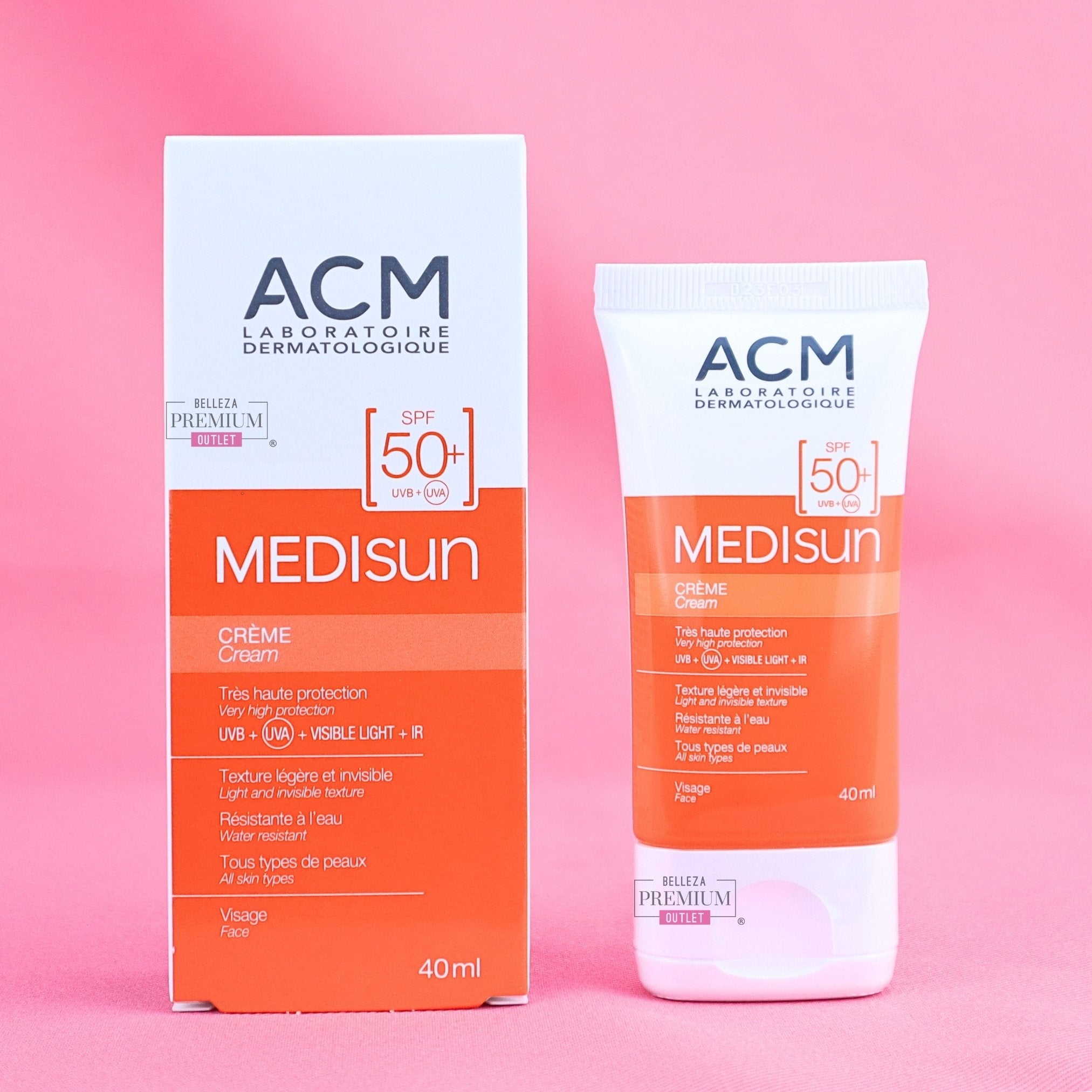 ACM Medisun Cream SPF 50+ 40ml: Increíble protector solar que previene el fotoenvejecimiento en pieles sensibles