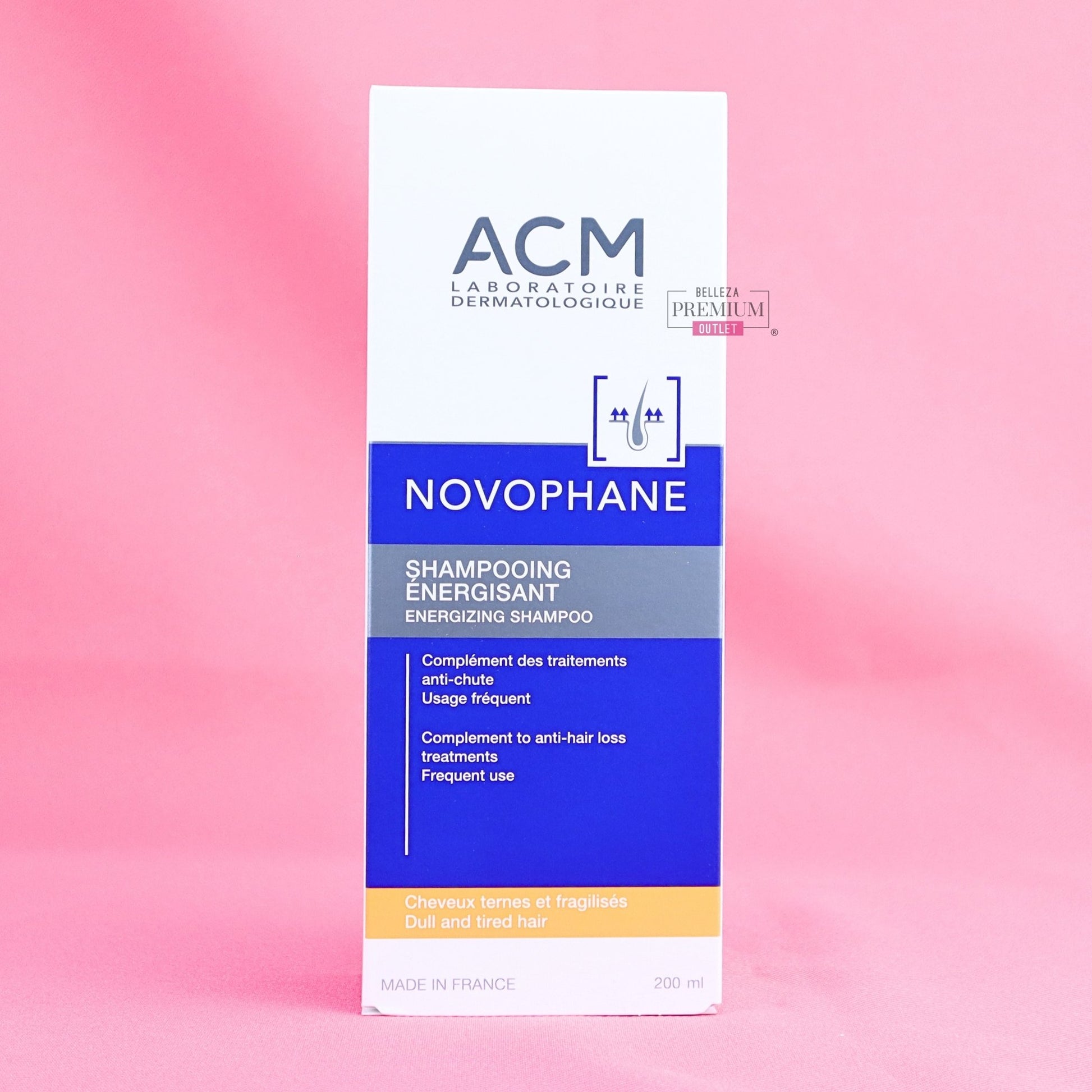 ACM Novophane Energizing Shampoo 200ml: El Transformador del Cabello Débil y Sin Vida