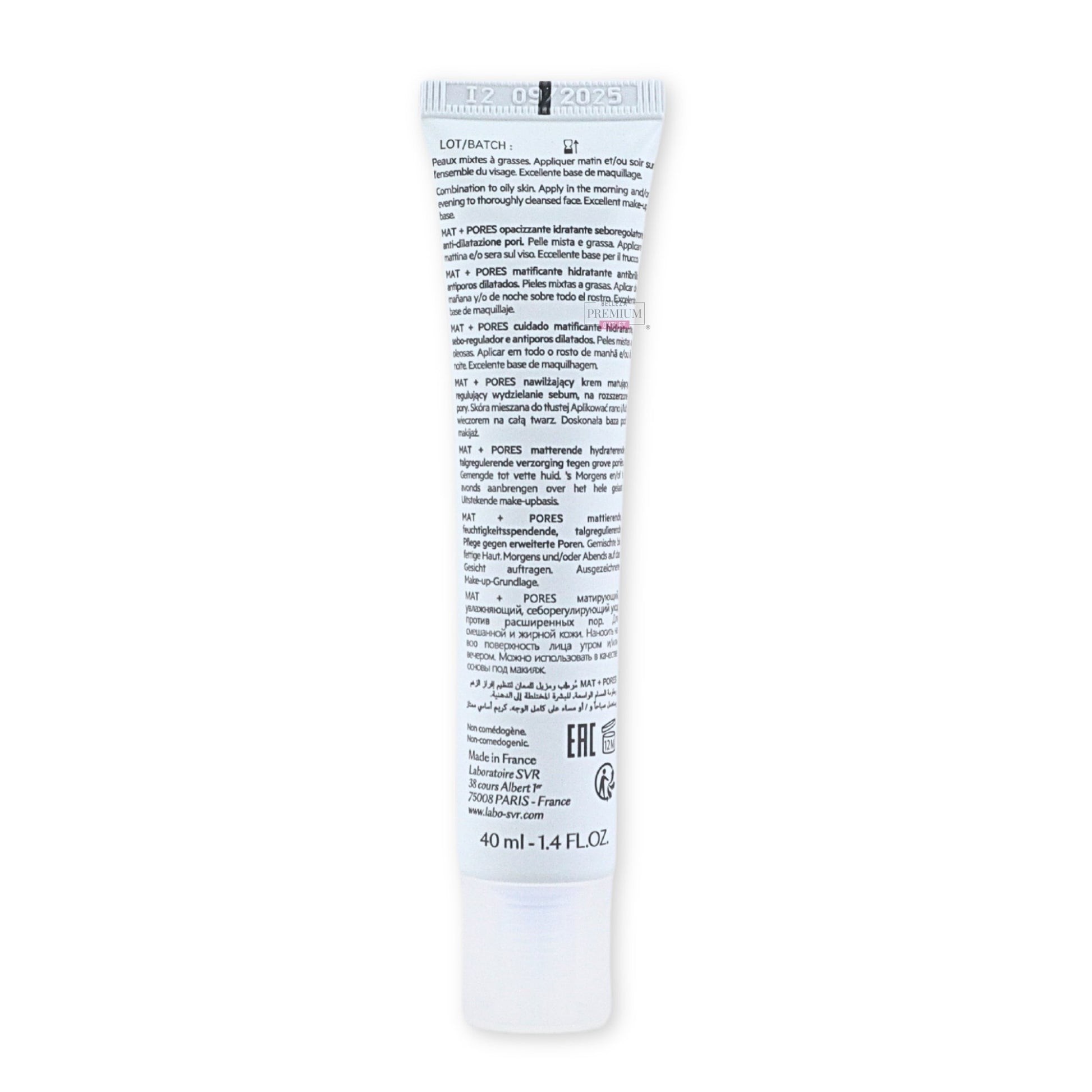 SVR Sebiaclear Crème Mat+Pores 40 ml: El Poder del Control Total