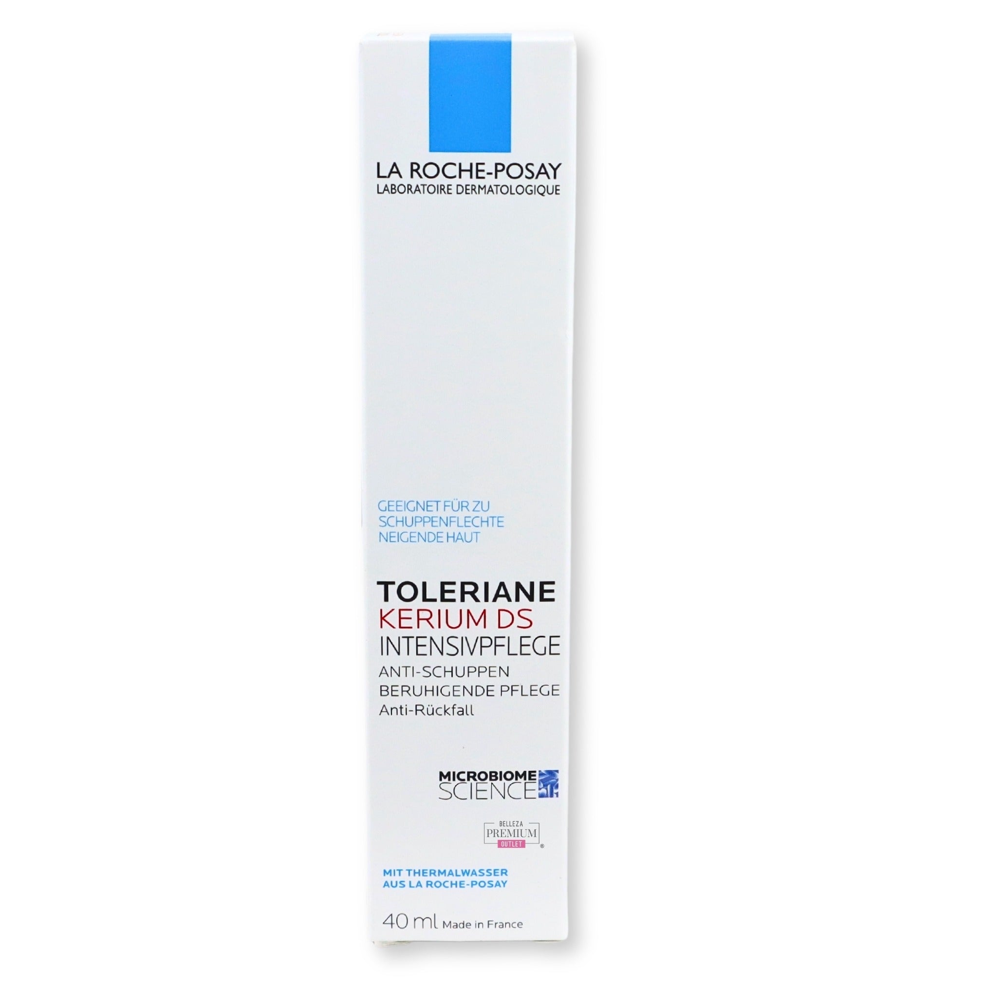 La Roche-Posay Cream Toleriane Kerium DS Intensive 40ml: Solución Infalible para Dermatitis y Cuero Cabelludo Sensible