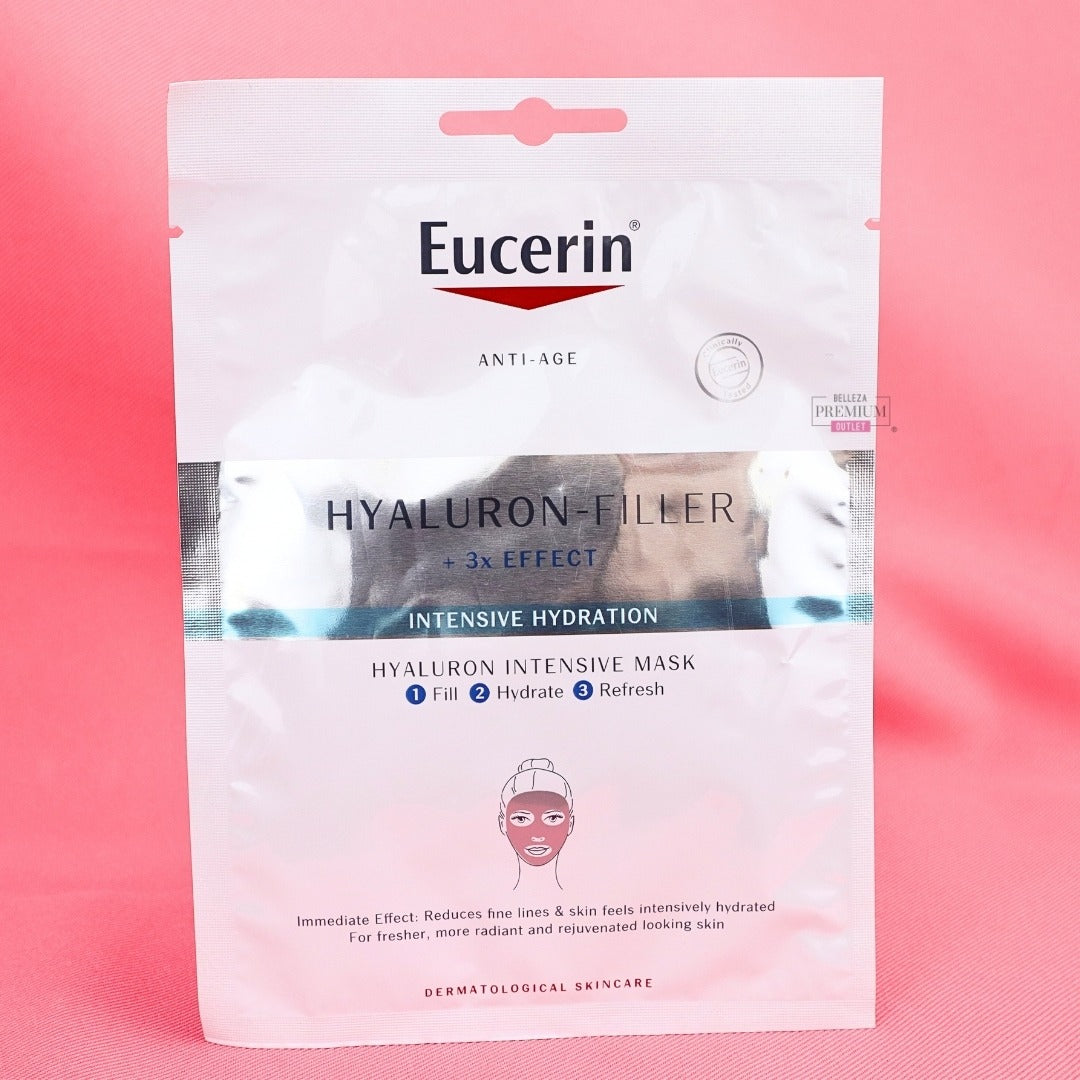 EUCERIN HYALURON FILLER SHEET MASK 1: Influyente para una Piel Joven y Radiante