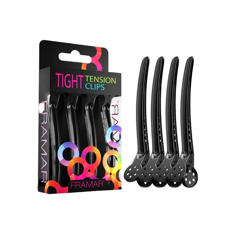 Framar Tight Tension Clips Black