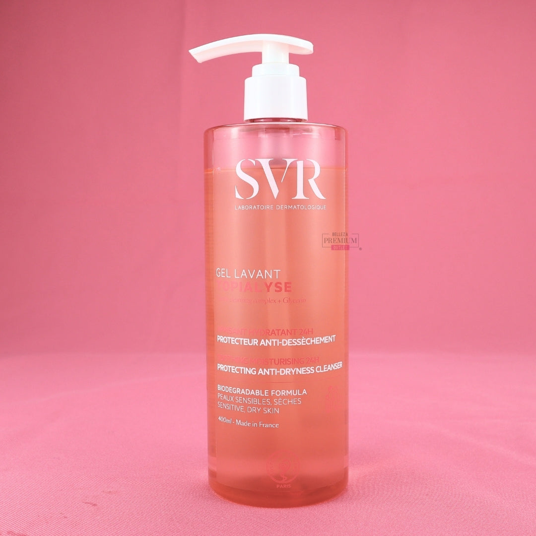 SVR Topialyse Gel Lavant 400ml FALTA PRODUCTO, DERRAMADO, TAPA ROTA