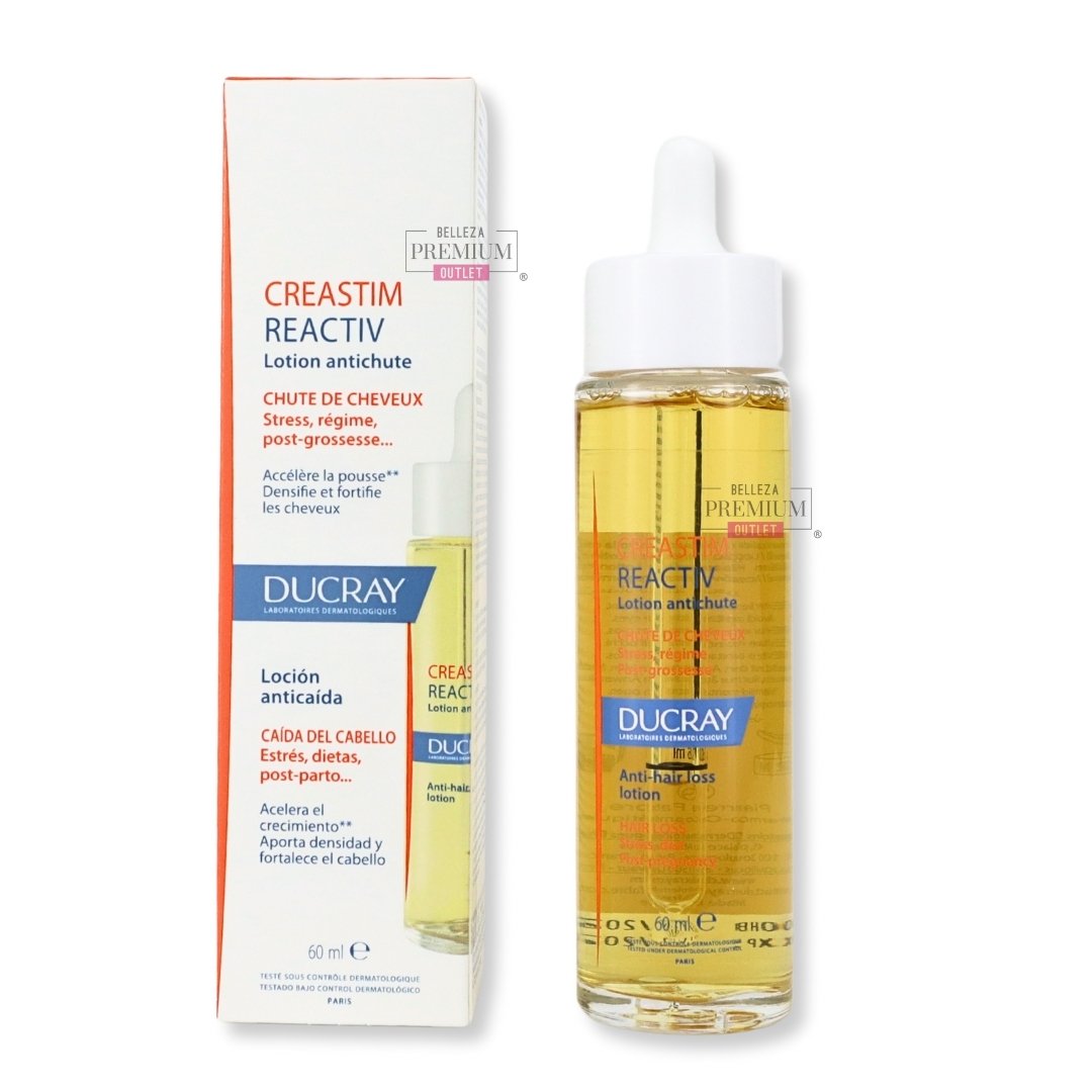 Ducray Creastim Reactiv Loción Anticaída 60ml: Infalible solución para frenar la caída del cabello