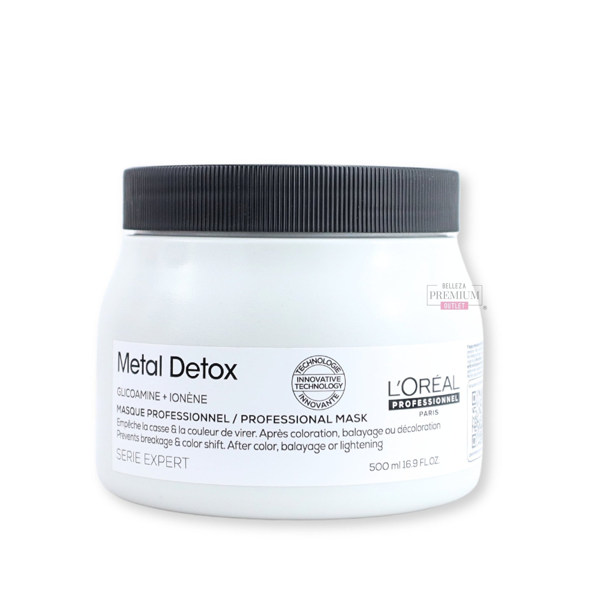 L'Oréal Professionnel Serie Expert Metal Detox Masque 500ml: poderoso neutralizador de efectos metálicos en el cabello