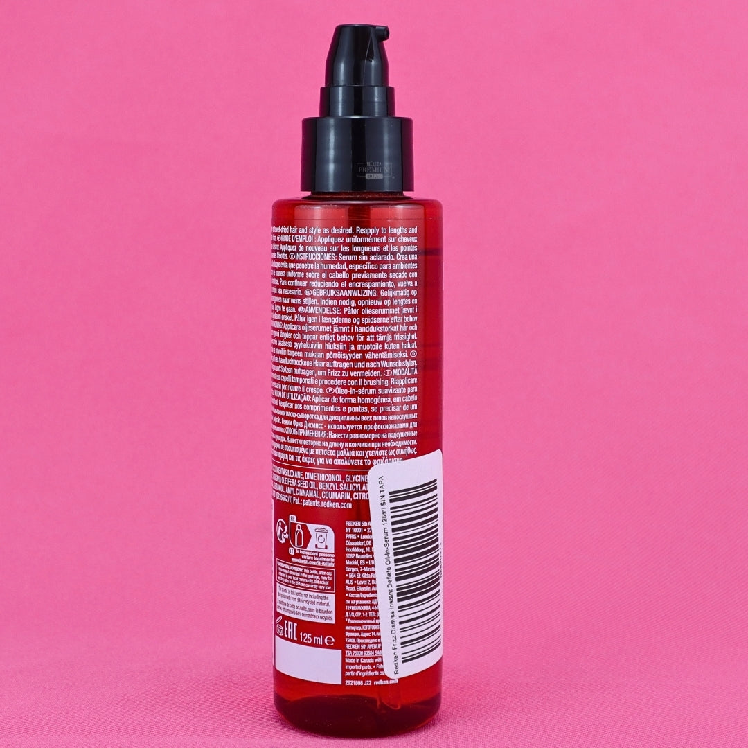 Redken Frizz Dismiss Instant Deflate Oil-In-Serum 125ml SIN TAPA