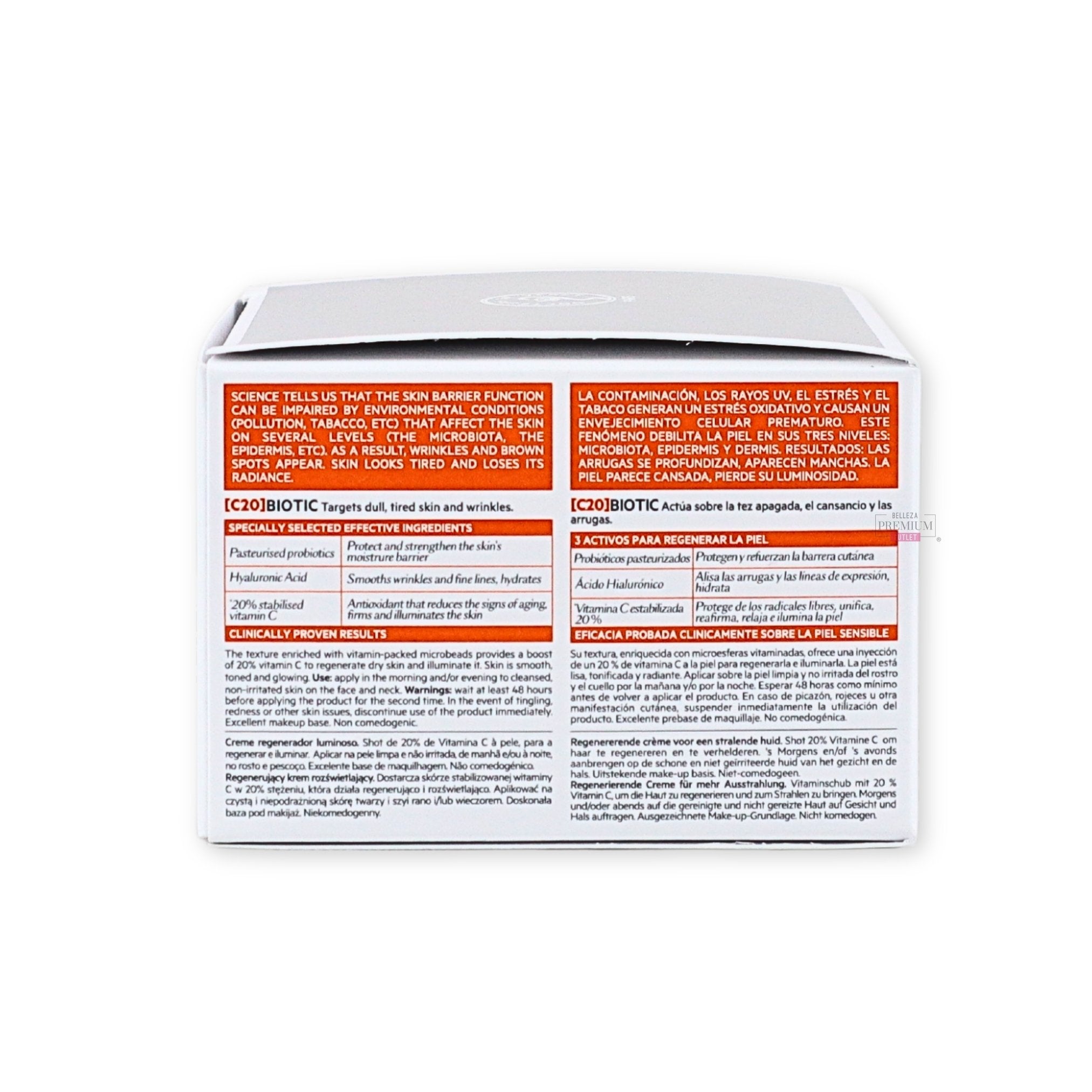 SVR C20 Biotic 50 ml: Elixir Radiante para una Piel Perfectamente Equilibrada