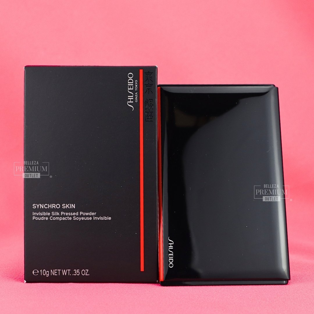 Shiseido Synchro Skin Invisible Silk Pressed Powder 10g: Prodigioso acabado para una piel perfecta y natural