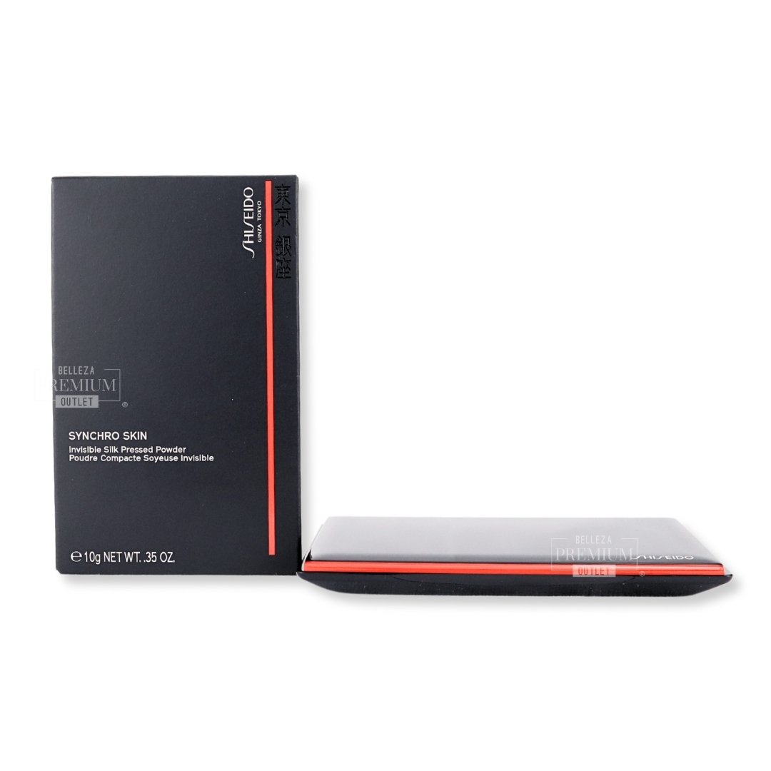 Shiseido Synchro Skin Invisible Silk Pressed Powder 10g: Prodigioso acabado para una piel perfecta y natural