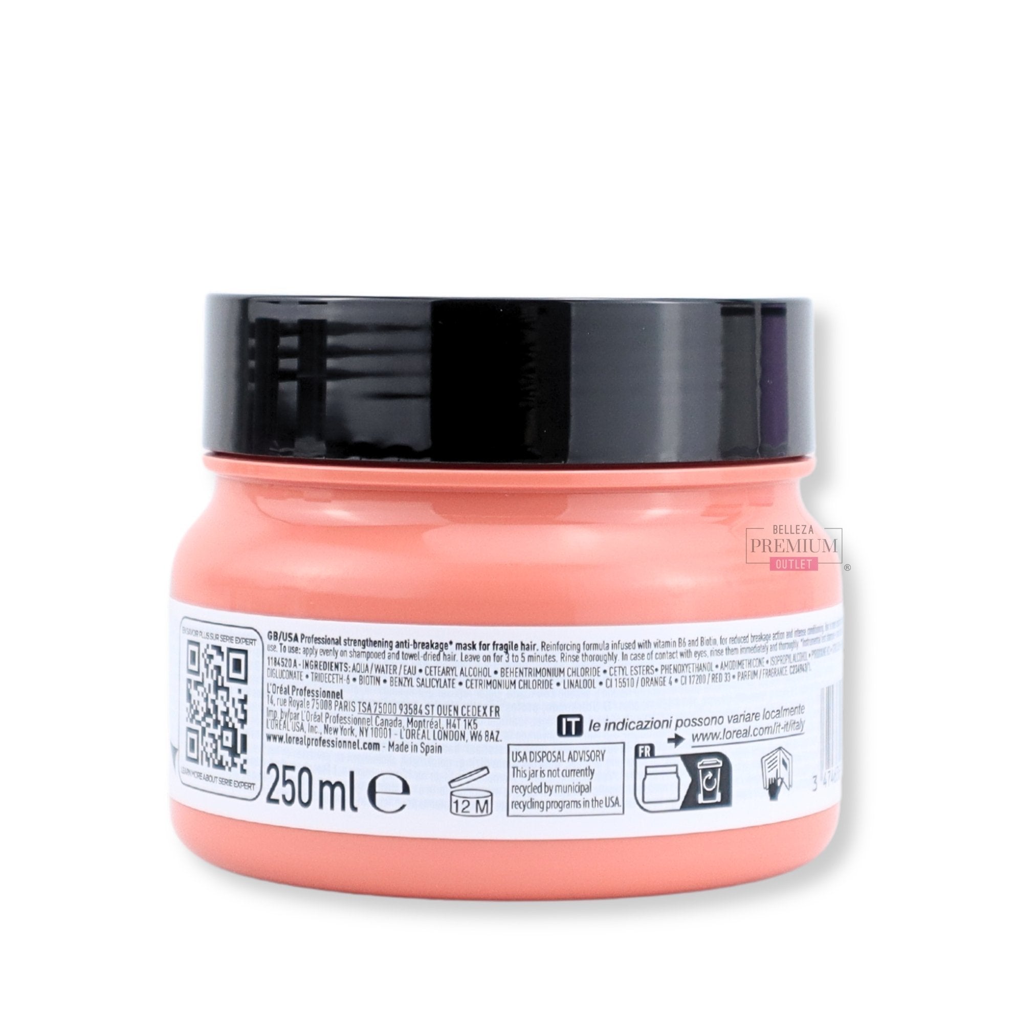 L'Oréal Professionnel Serie Expert Inforcer Masque 250ml: mascarilla líder para fortalecer cabellos frágiles
