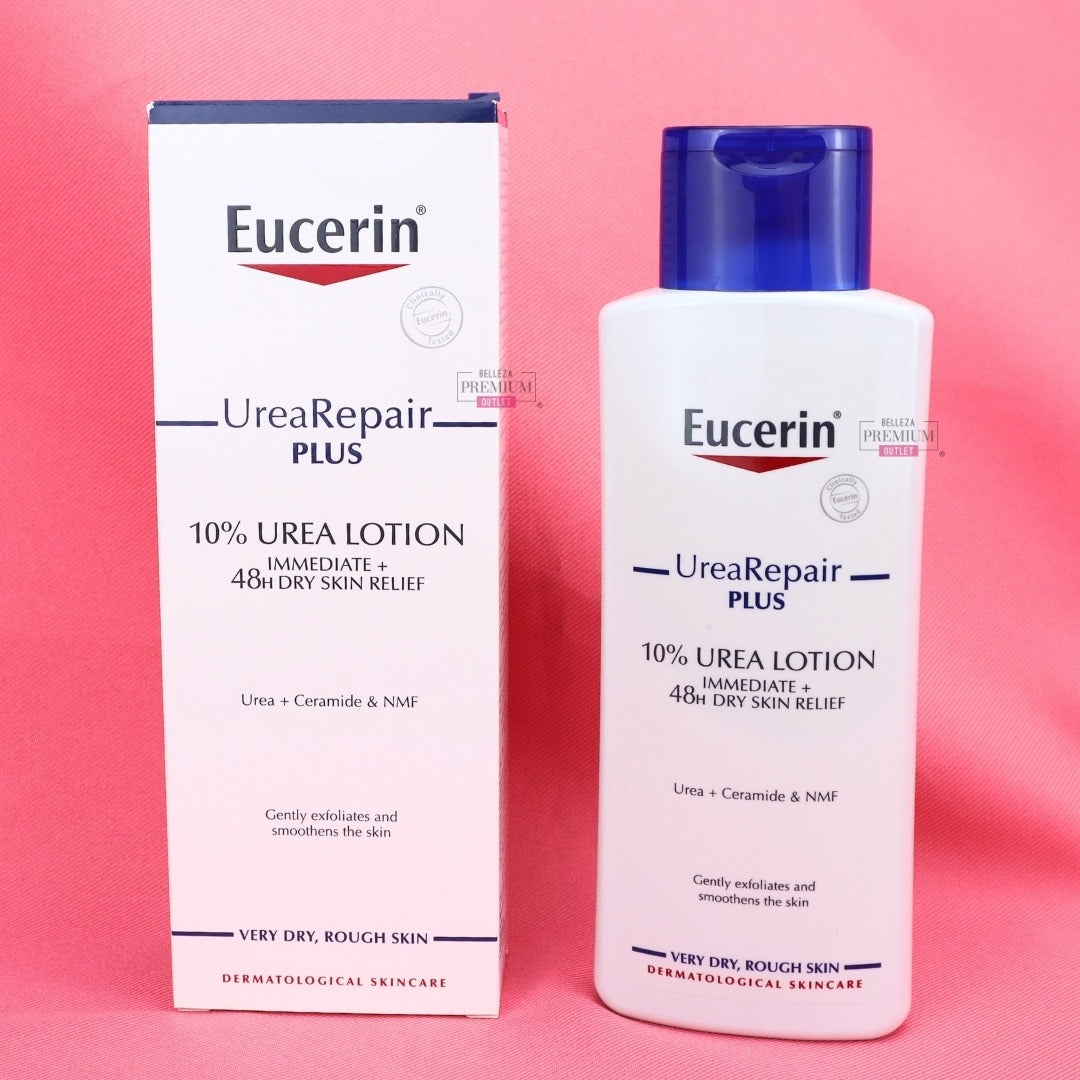 EUCERIN UREA REPAIR 250ML PLUS 10% UREA LOTION: El Poder Reconocido para una Hidratación Profunda