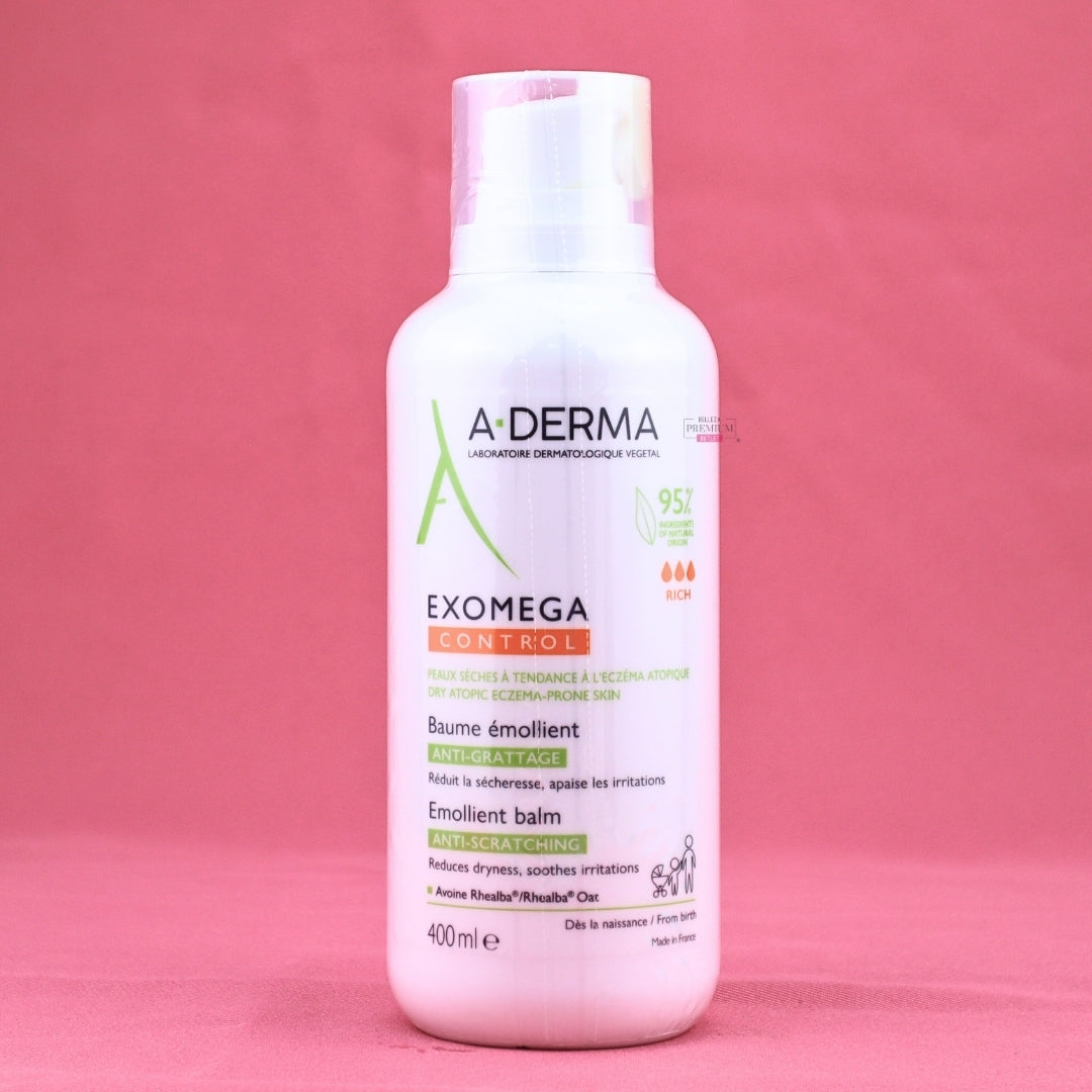 Aderma EXOMEGA Control Emollient Balm Antiscratching 400ml DERRAMADI