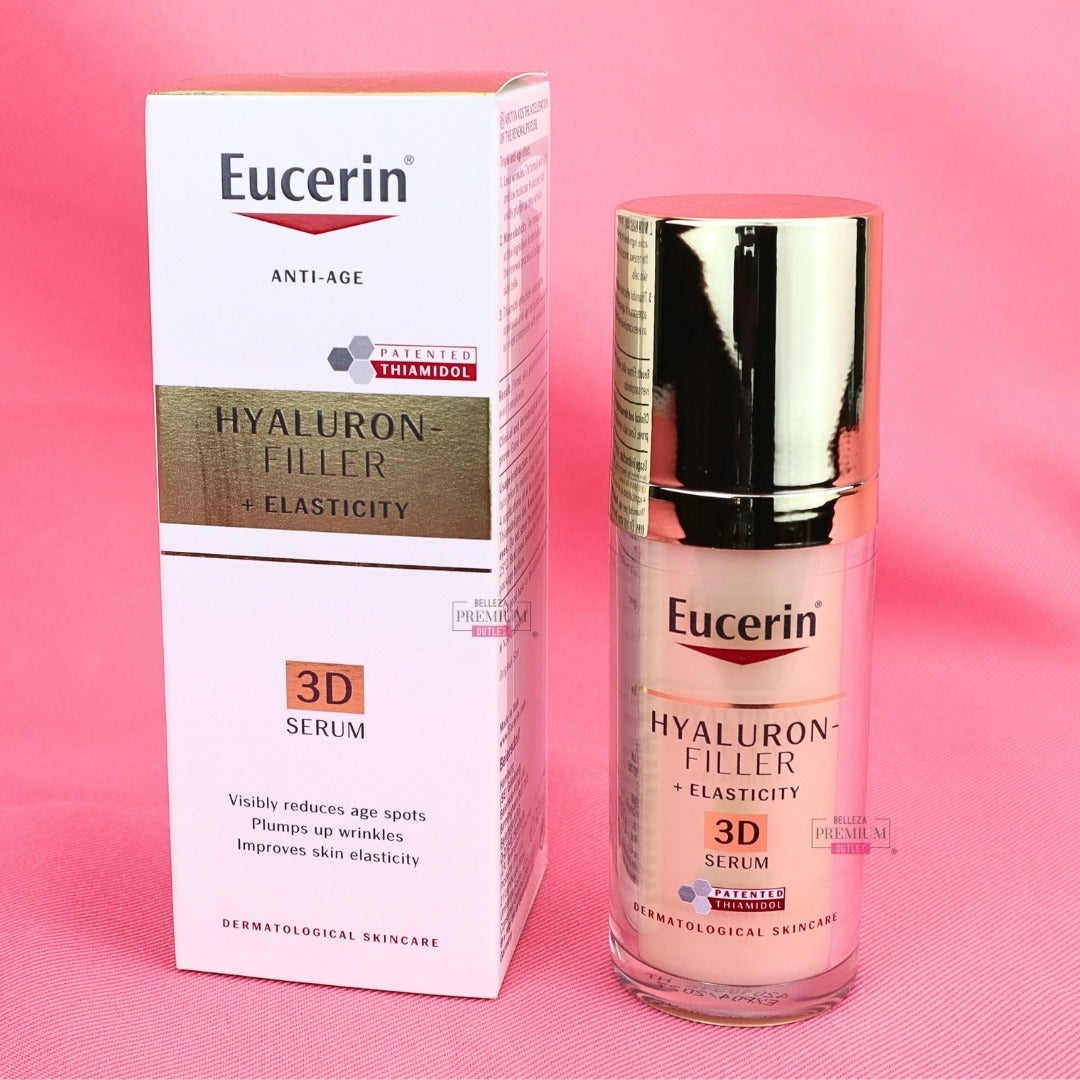 EUCERIN HYALURON FILLER + ELASTICITY 3D SERUM 30ML: Espectacular Transformación para Tu Piel
