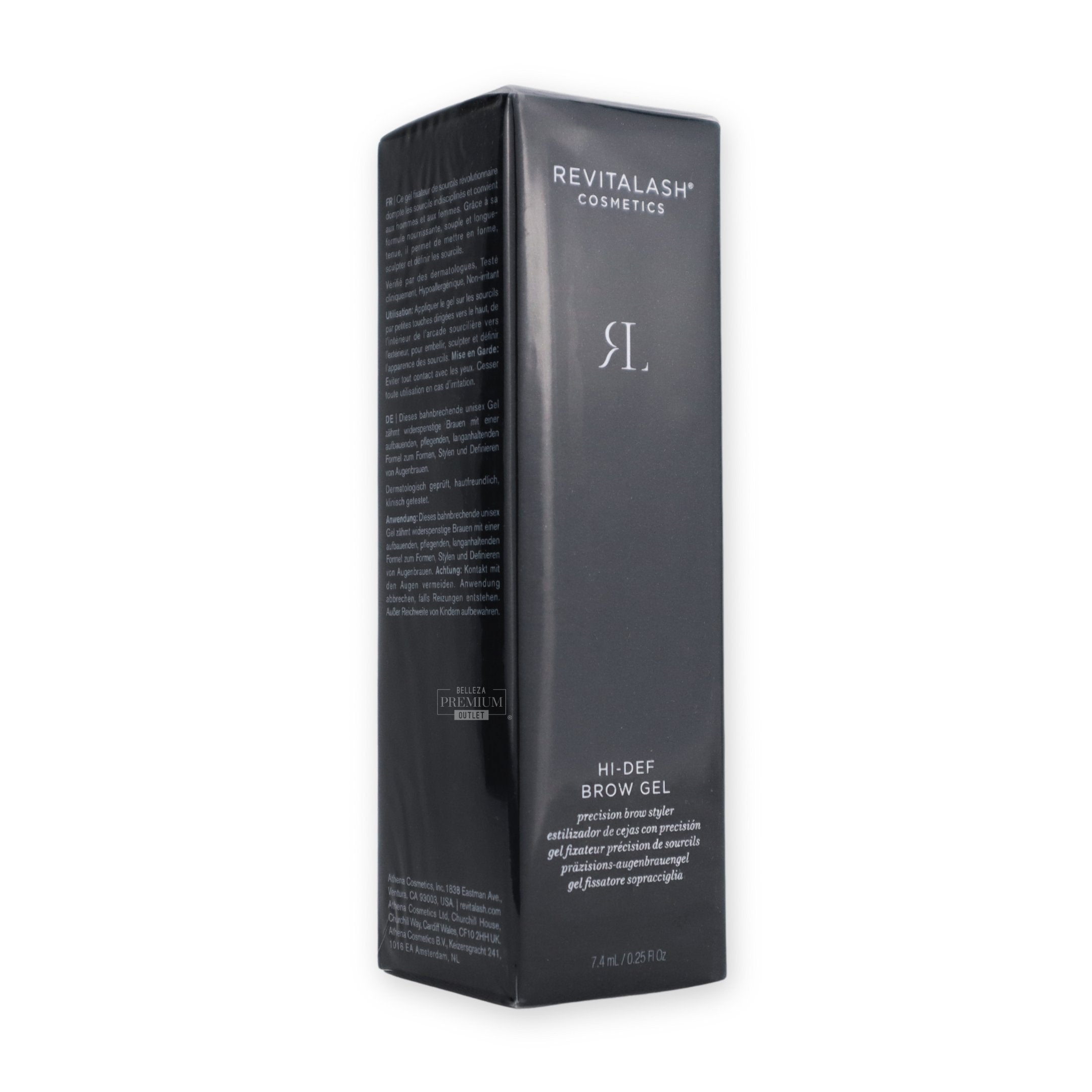 RevitaLash Hi-Def Tinted Brow Gel - Clear 7.4ml – Cejas definidas, naturales y perfectamente fijadas