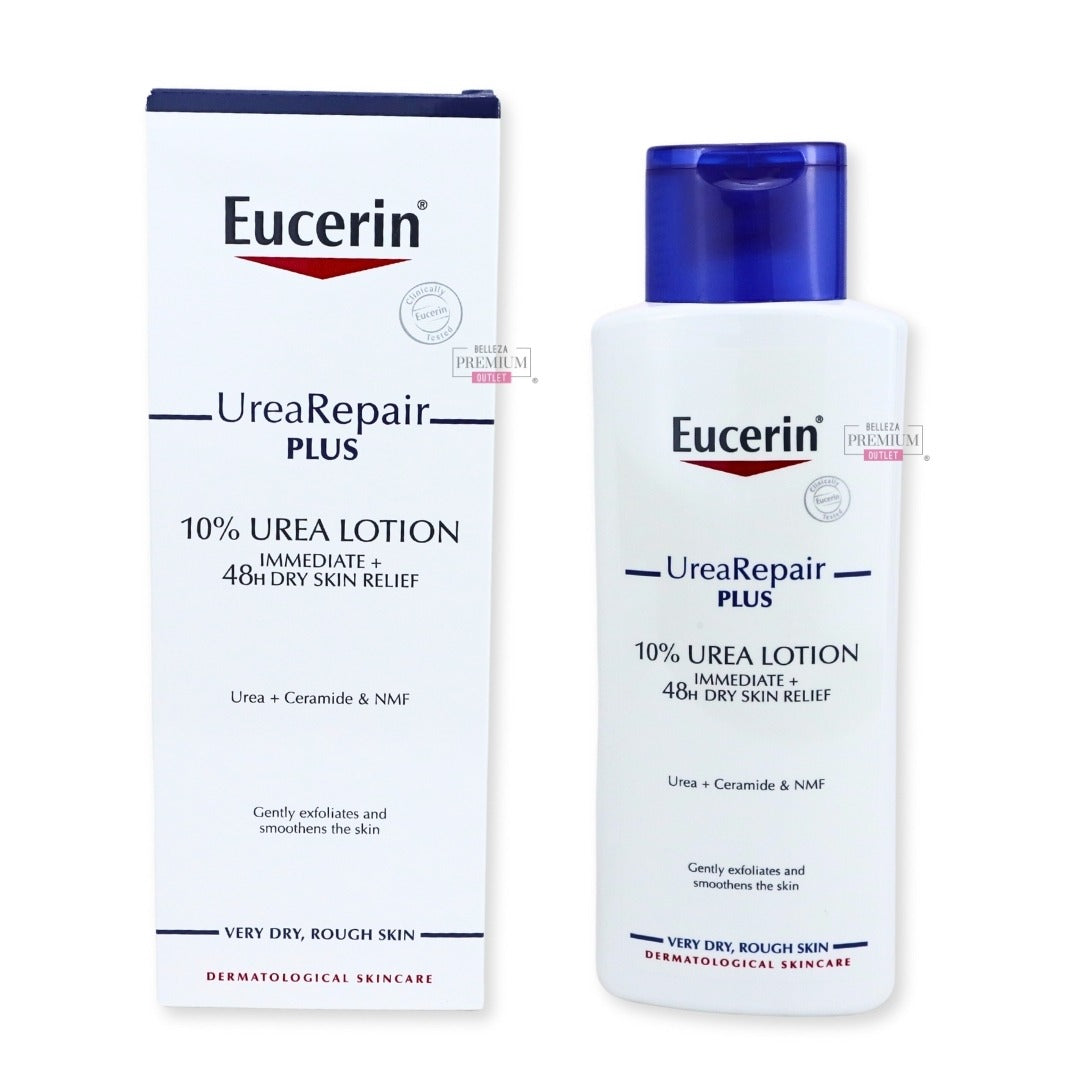 EUCERIN UREA REPAIR 250ML PLUS 10% UREA LOTION: El Poder Reconocido para una Hidratación Profunda