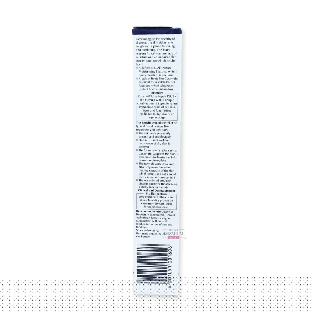 EUCERIN UREA REPAIR 250ML PLUS 10% UREA LOTION: El Poder Reconocido para una Hidratación Profunda