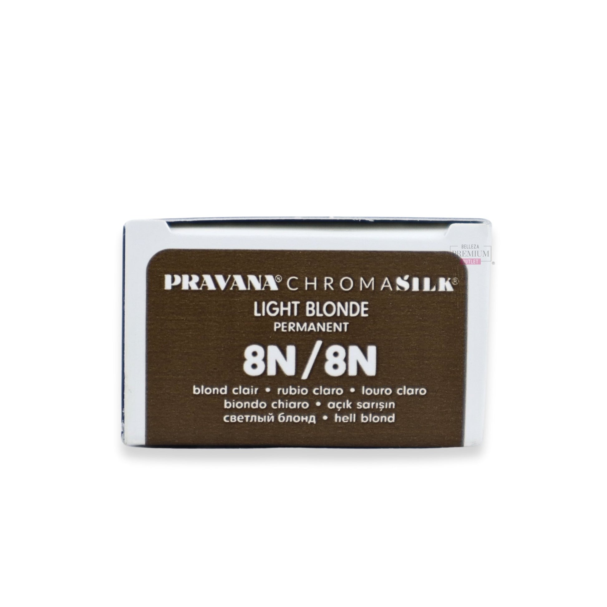 PRAVANA CHROMASILK Creme Light Blonde 8N 90ml: El Tinte Infalible para un Rubio Claro Perfecto y Radiante